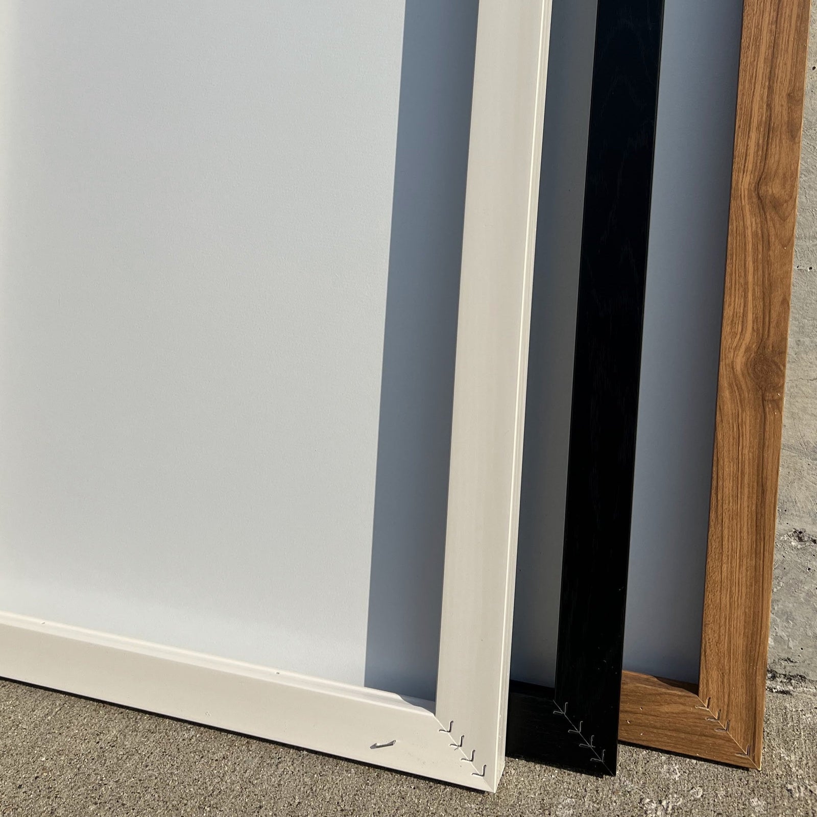 Black and White Tennessee American Flag Canvas Wall Art Print