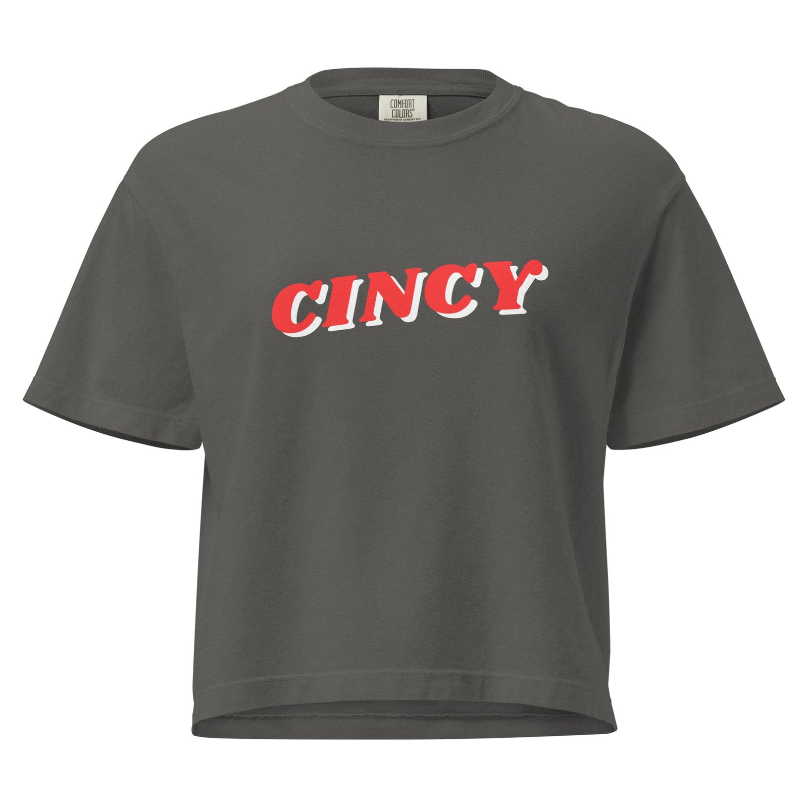3D Cincy Cropped T Shirt