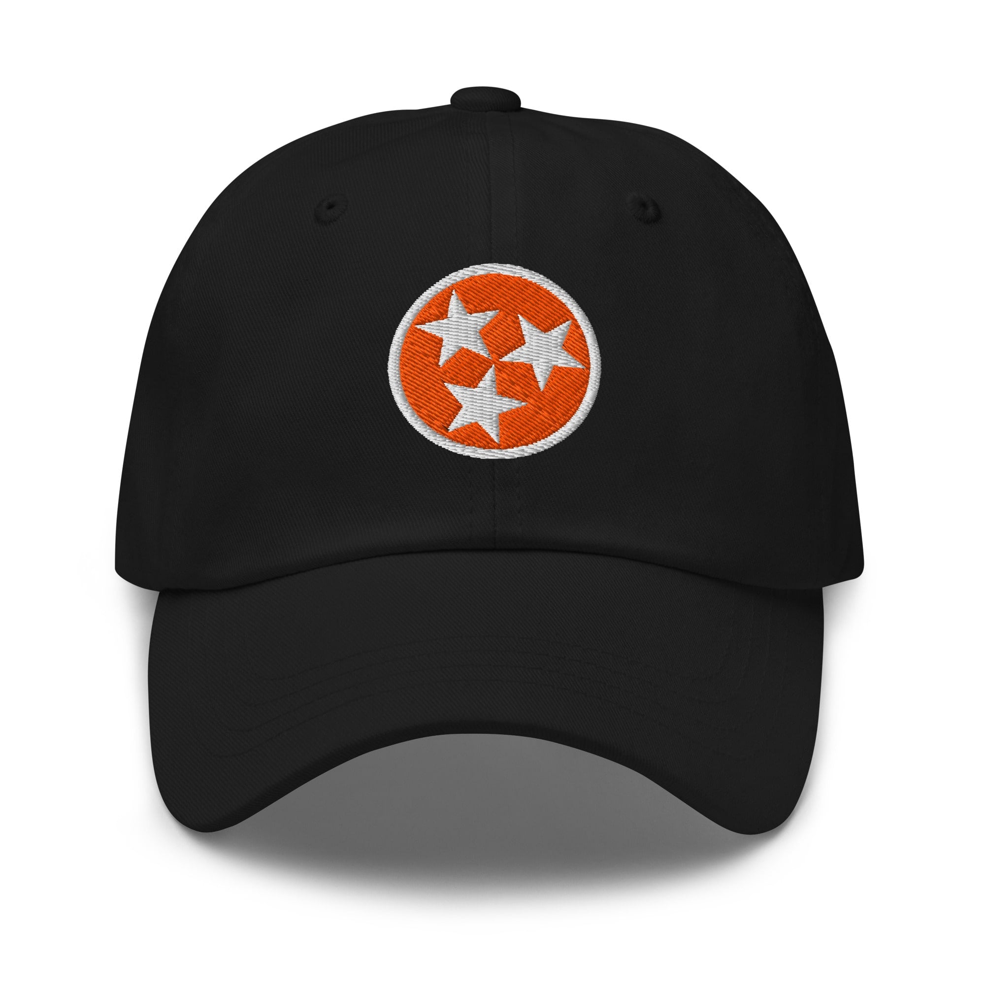 Orange Tennessee Tri Star Dad Hat