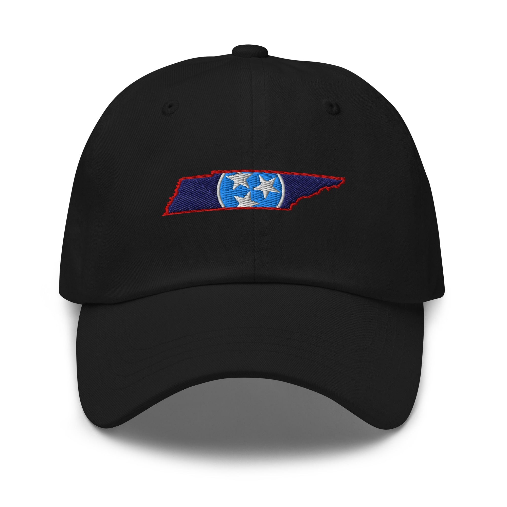 Tennessee Flag Navy & Turquoise Dad Hat
