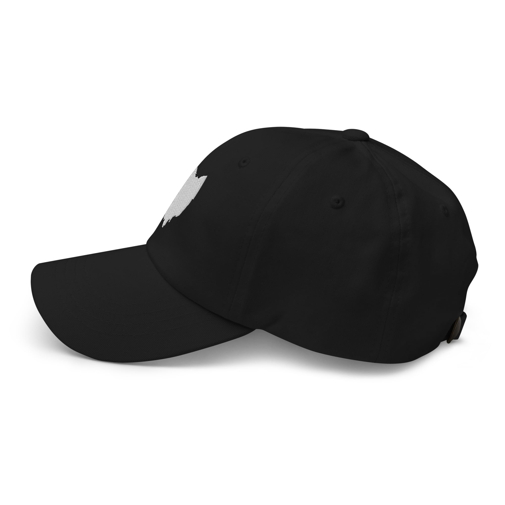 White Ohio Dad Hat