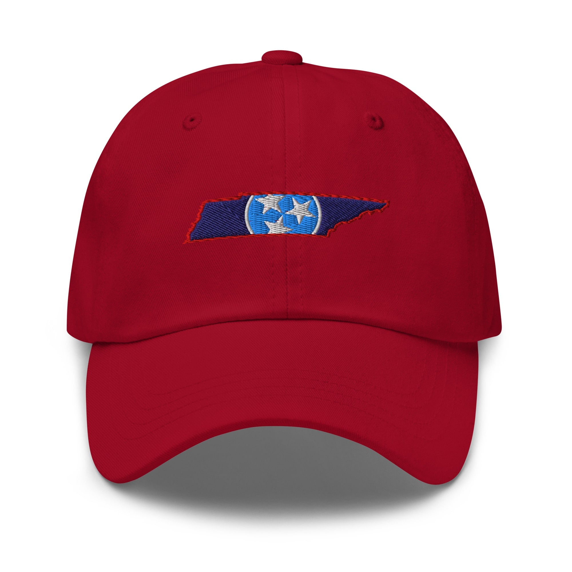 Tennessee Flag Navy & Turquoise Dad Hat