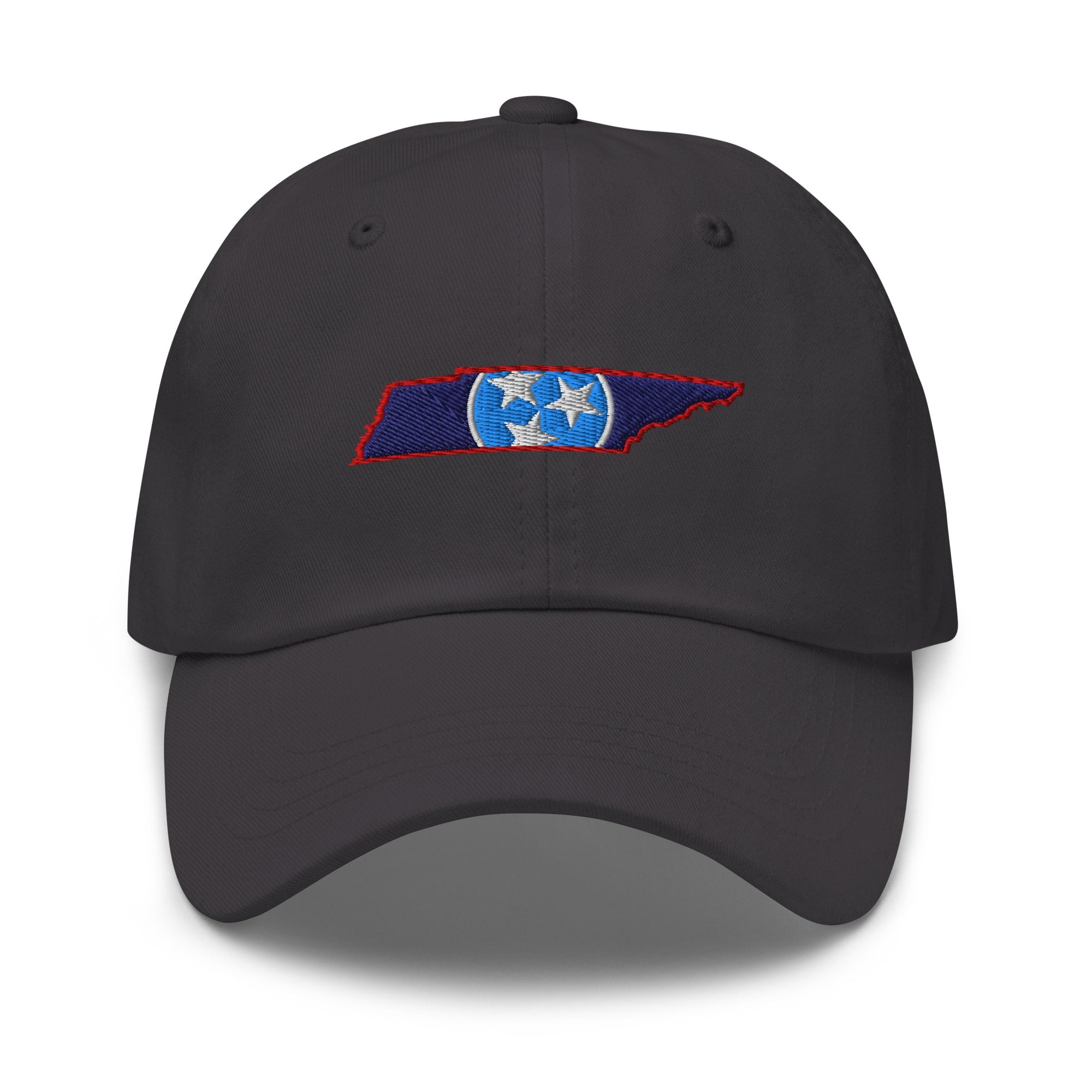 Tennessee Flag Navy & Turquoise Dad Hat