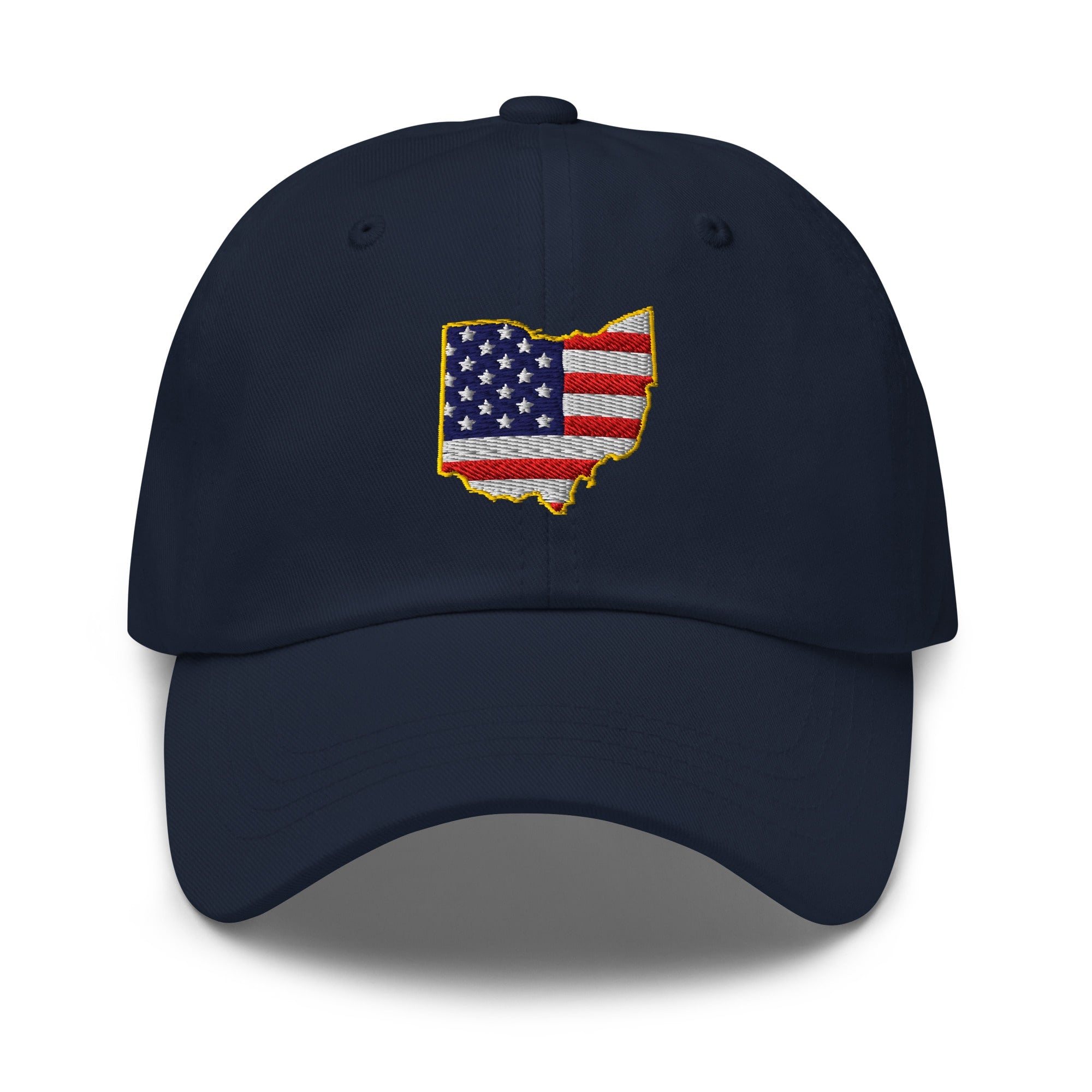 Ohio American Flag Dad Hat
