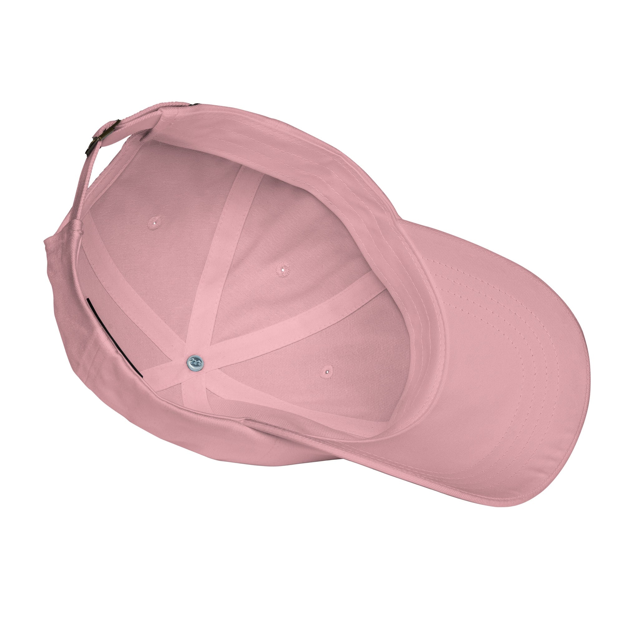 White Ohio Dad Hat (Pink)