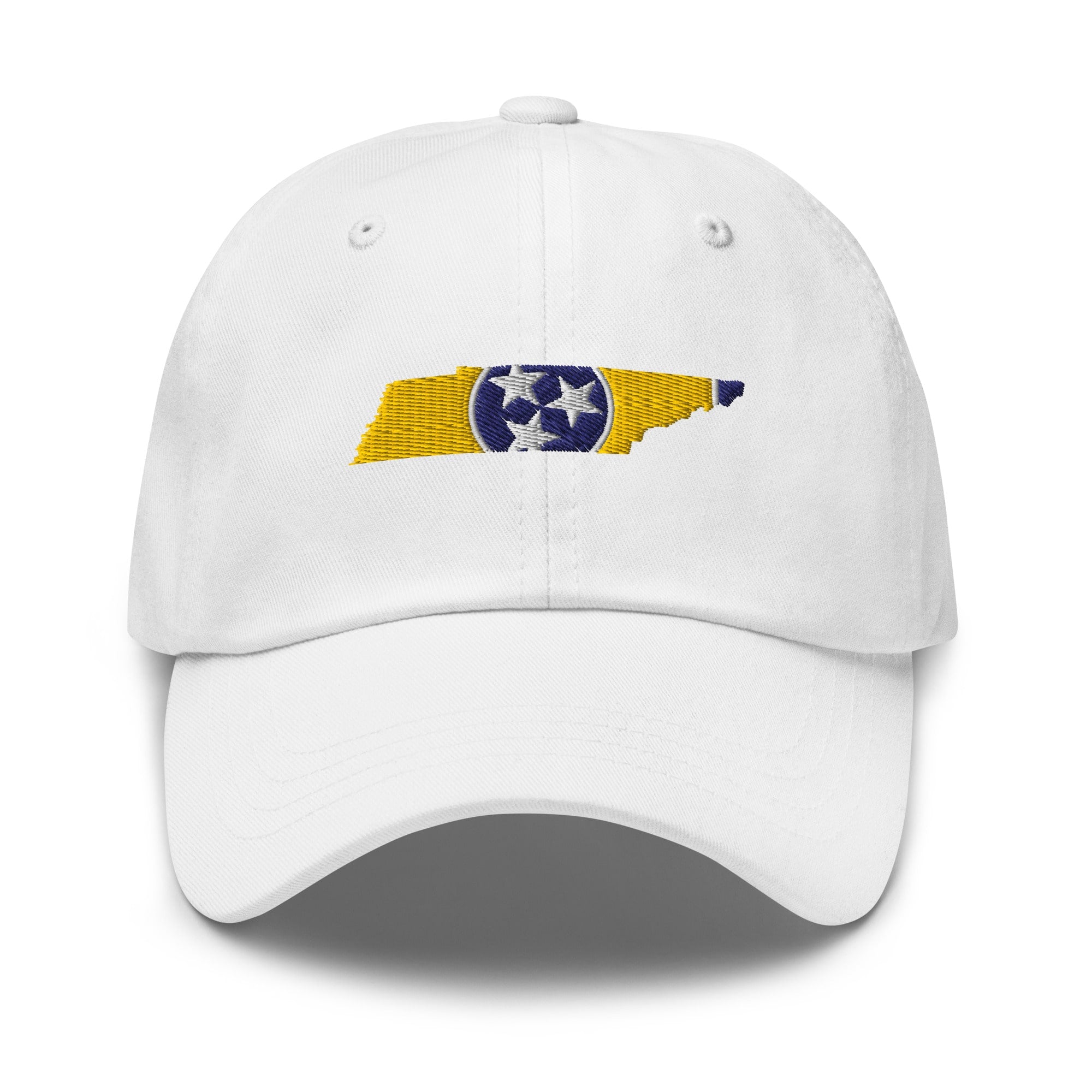 Tennessee Flag Gold & Navy Dad Hat