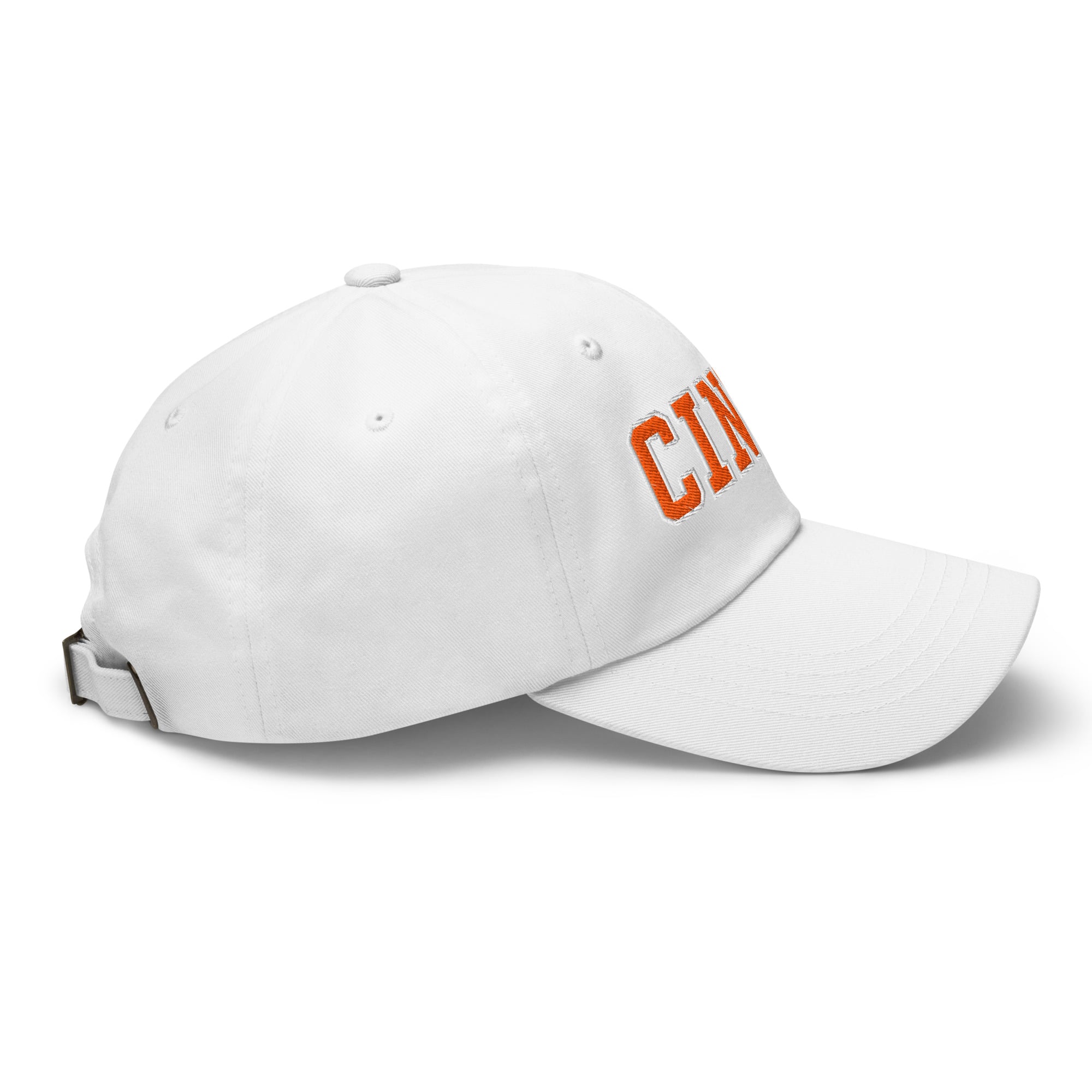 Orange Cincy Dad Hat