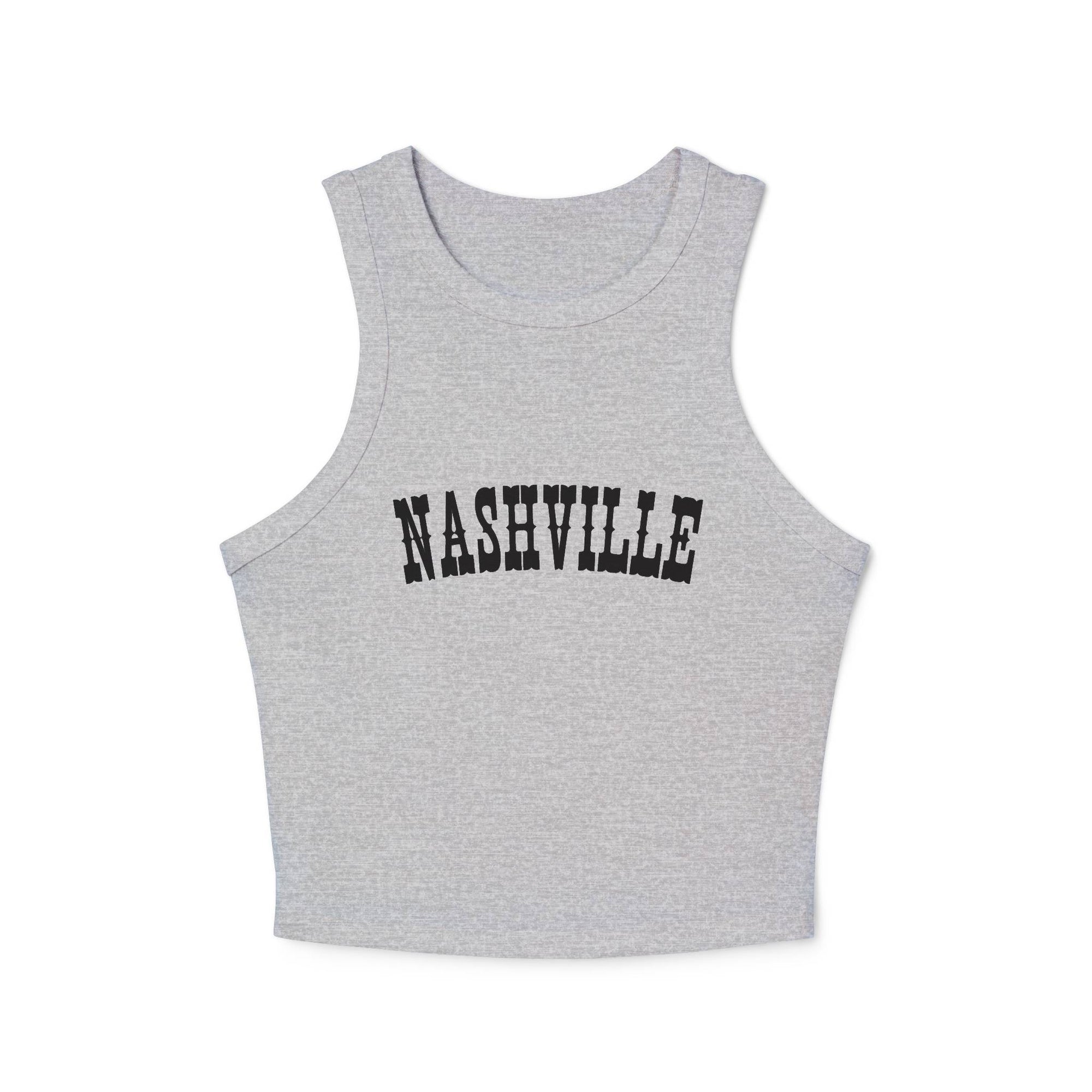 Nashville Western Cropped Tank Top