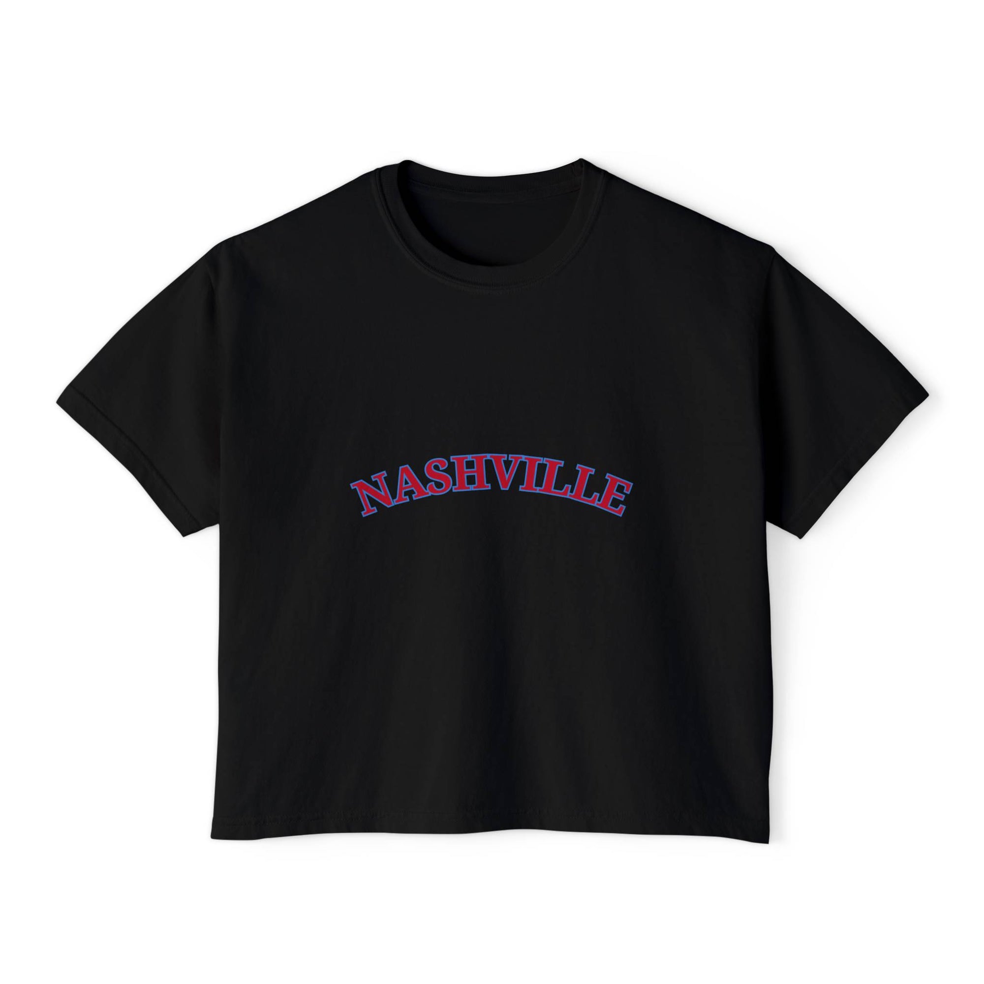 Nashville Titans Soft Cropped T Shirt