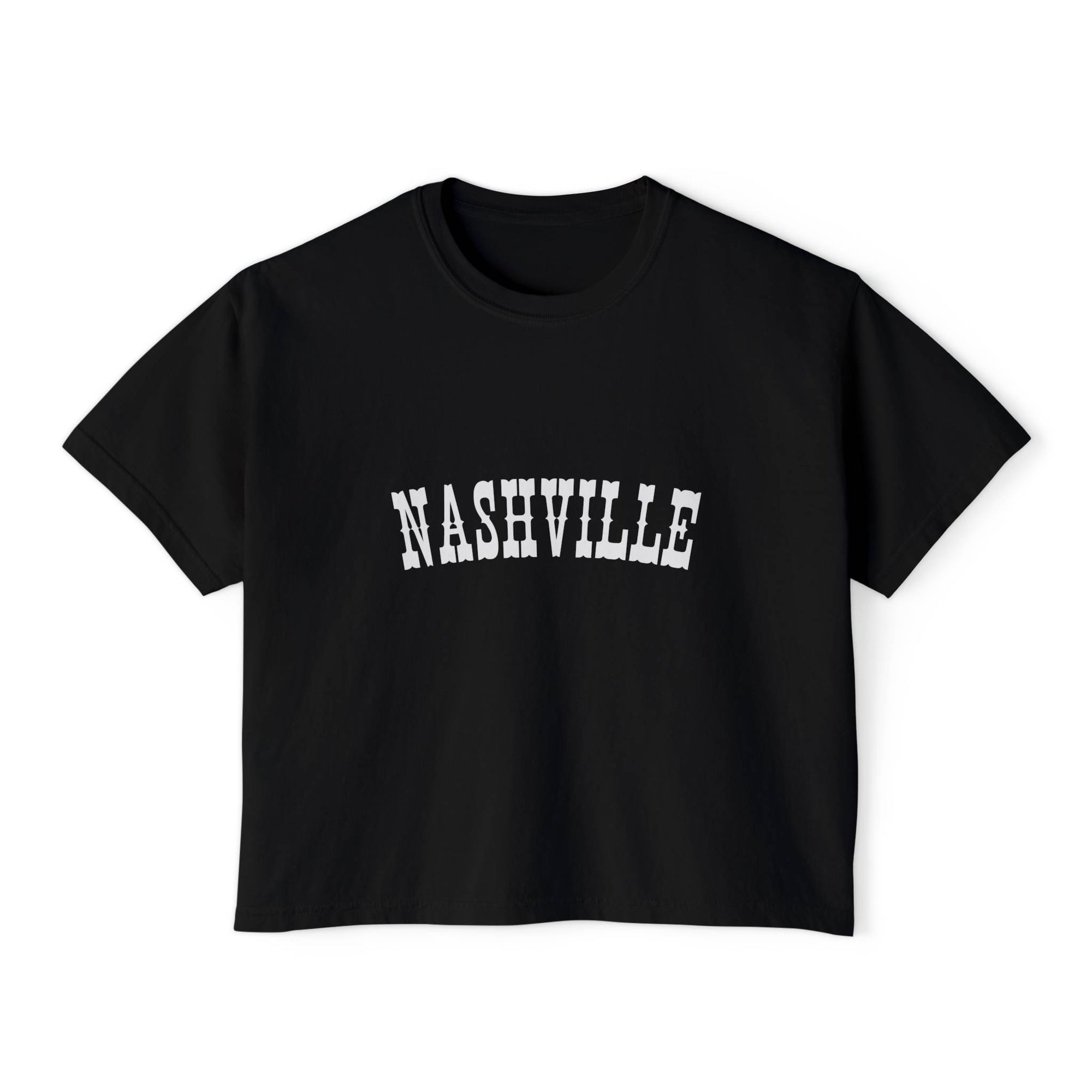 Nashville Western Cropped T Shirt