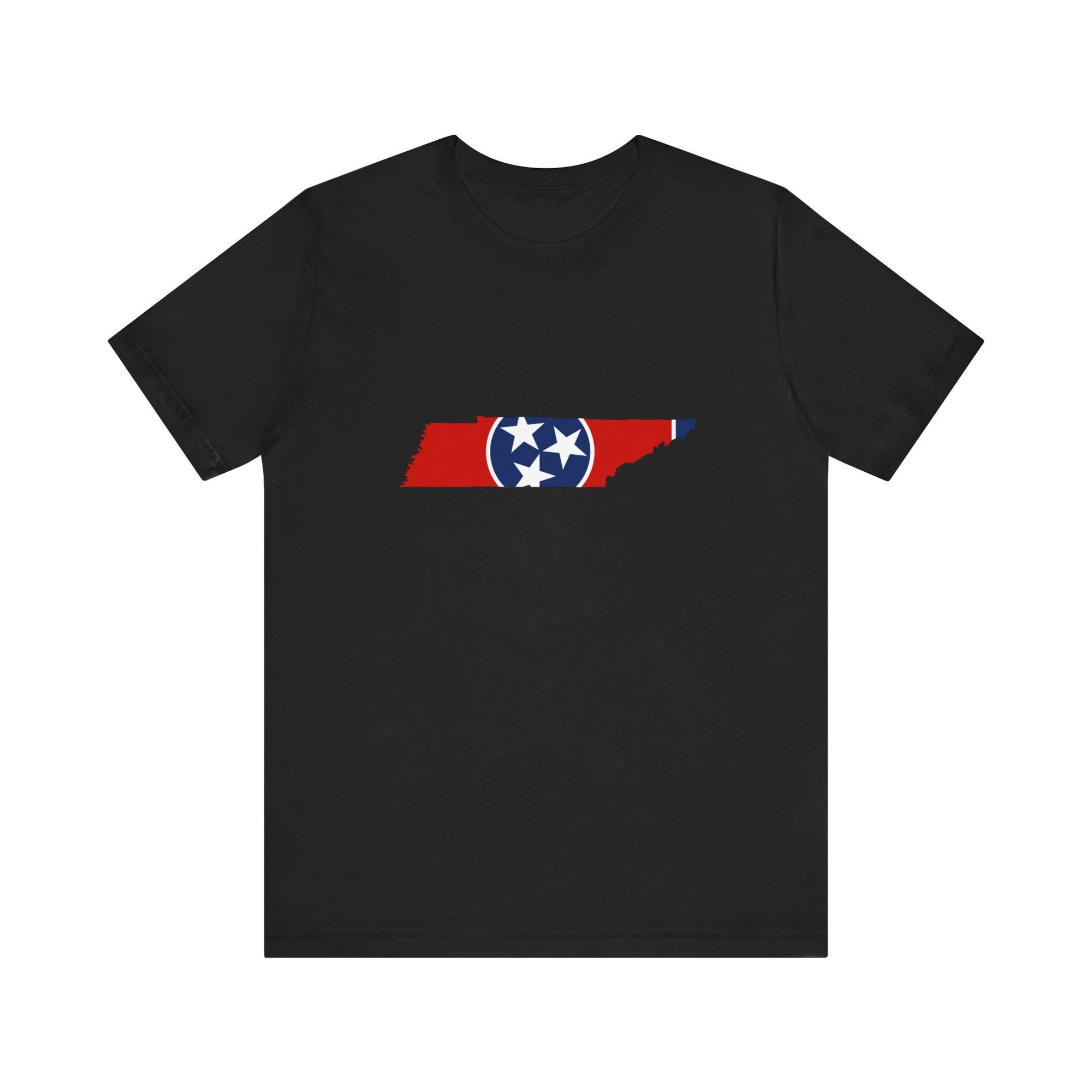 Tennessee Flag Black T-Shirt