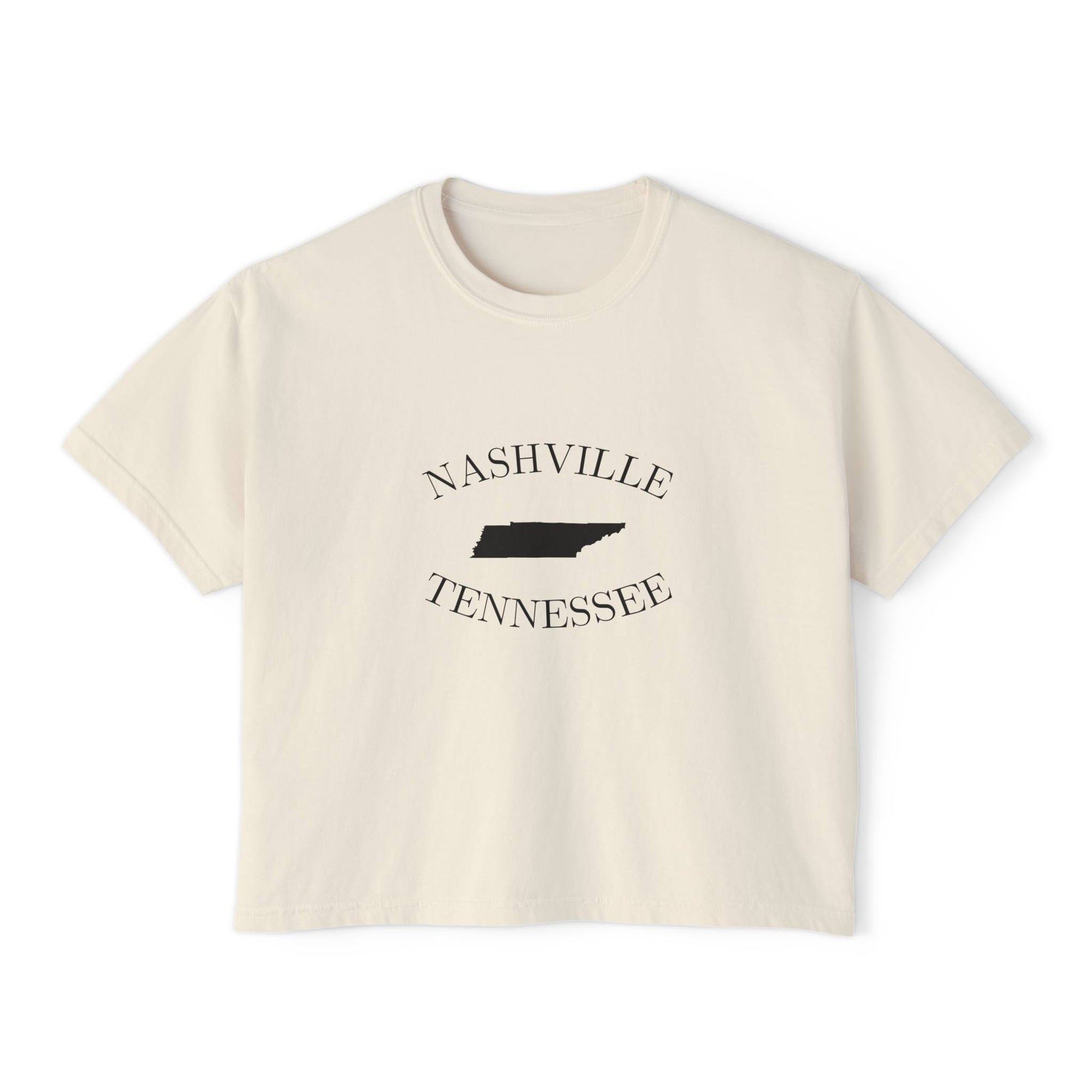 Nashville Tennessee Cropped T Shirt