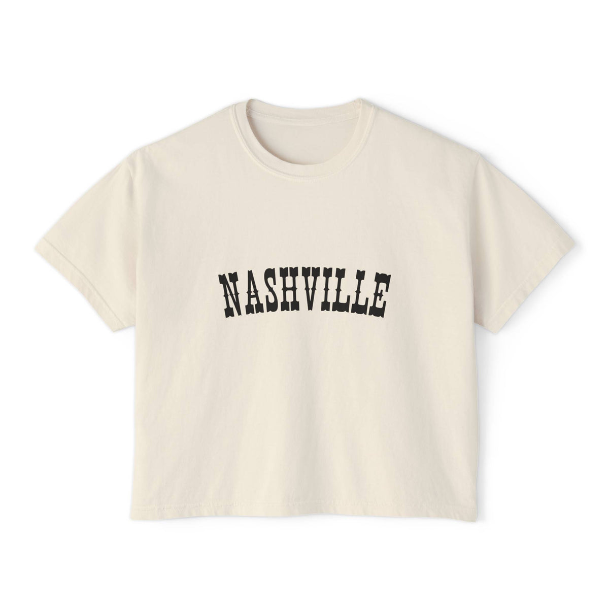 Nashville Western Cropped T Shirt
