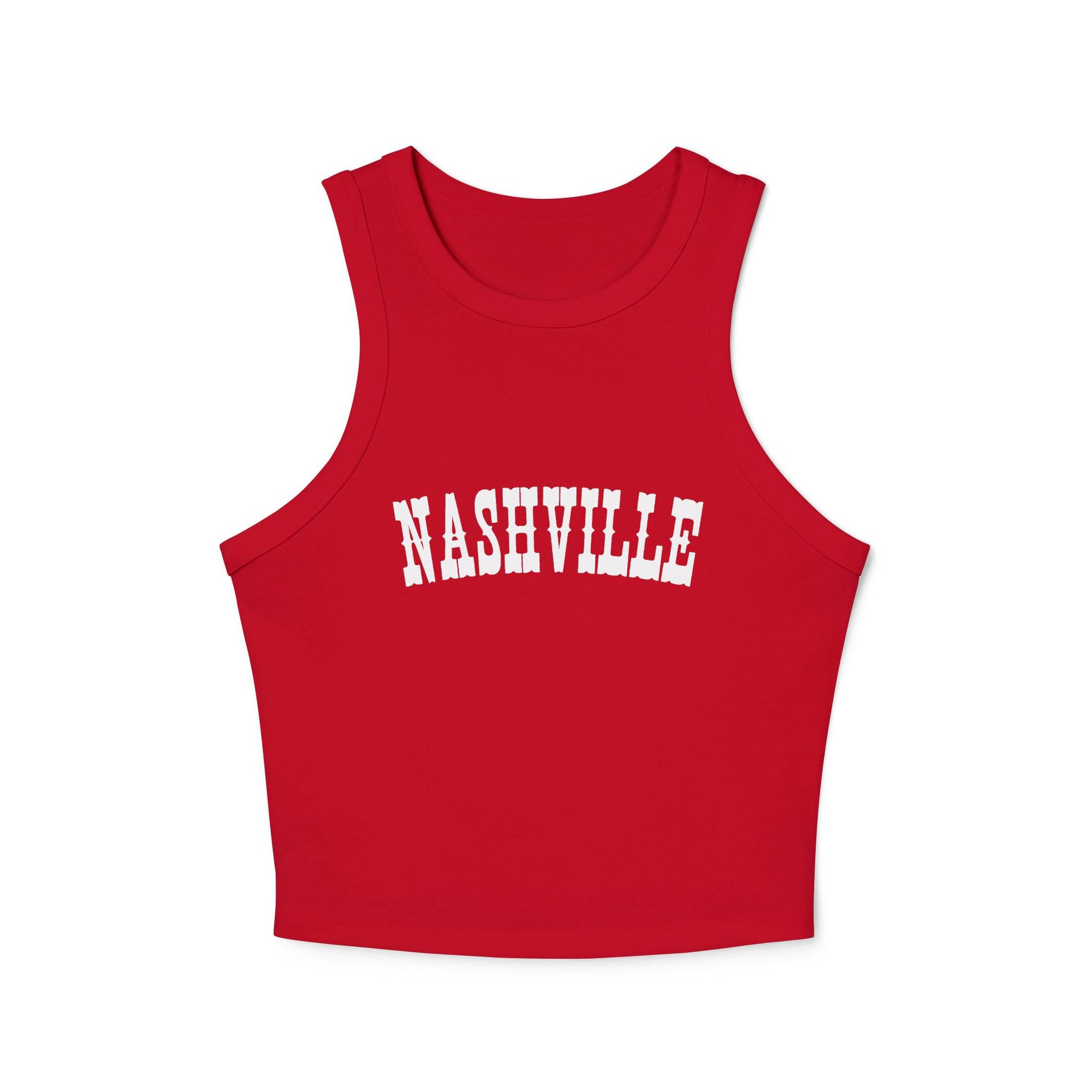 Nashville Western Cropped Tank Top