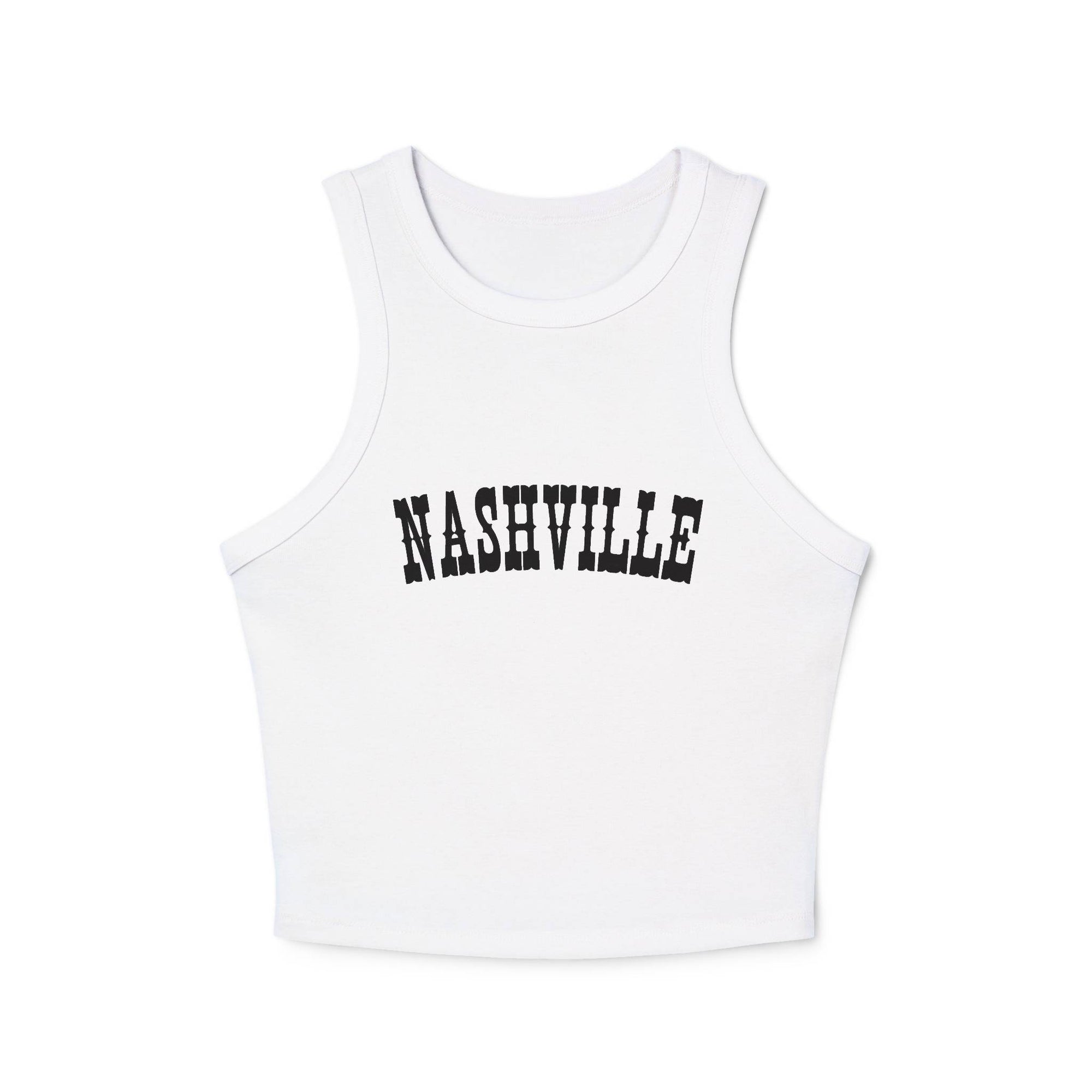 Nashville Western Cropped Tank Top
