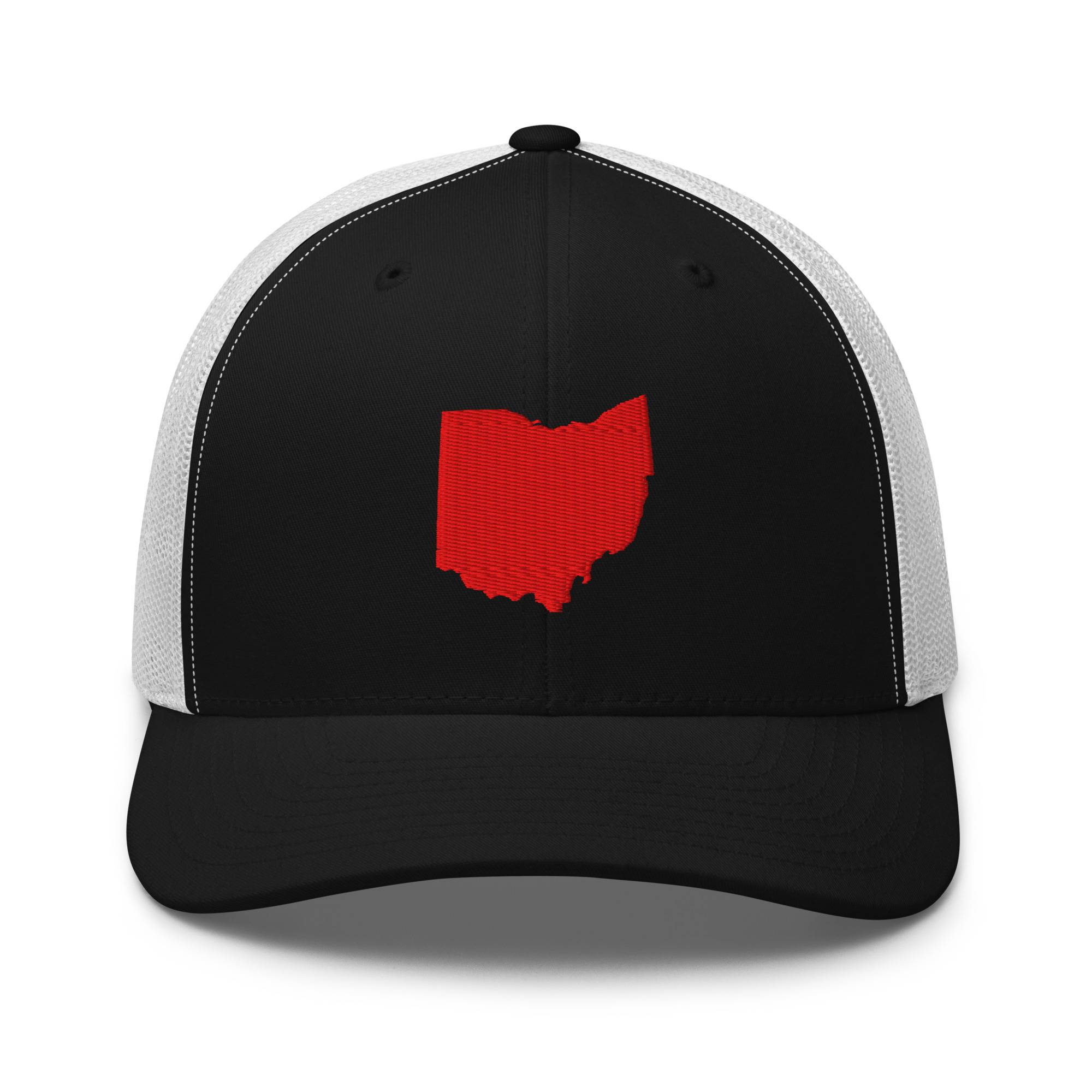 Red Ohio Trucker Hat