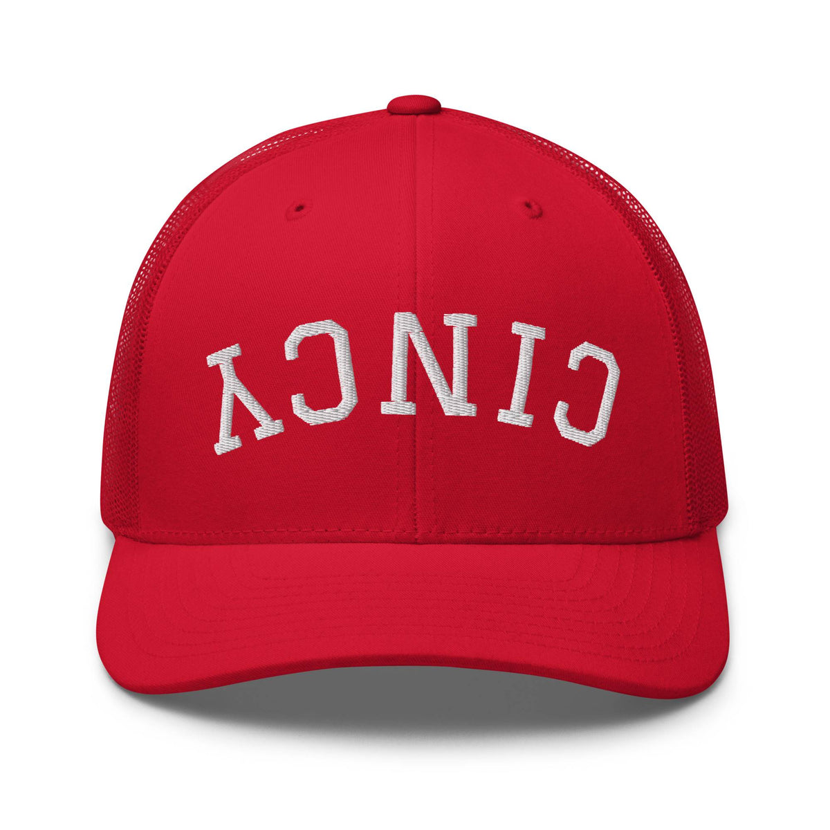 Upside Down Cincy Trucker Hat