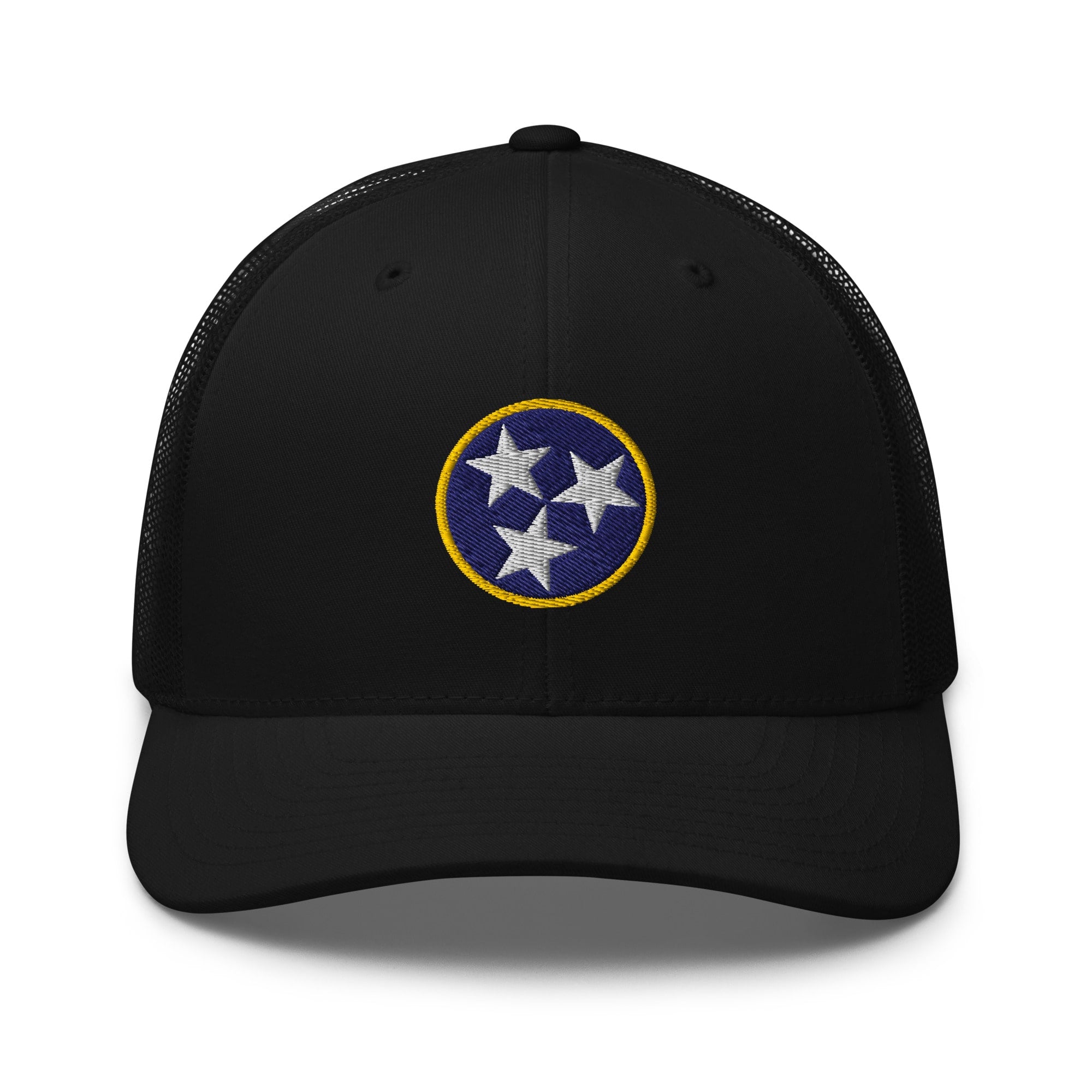 Tennessee Tri Star Navy & Gold Trucker Hat