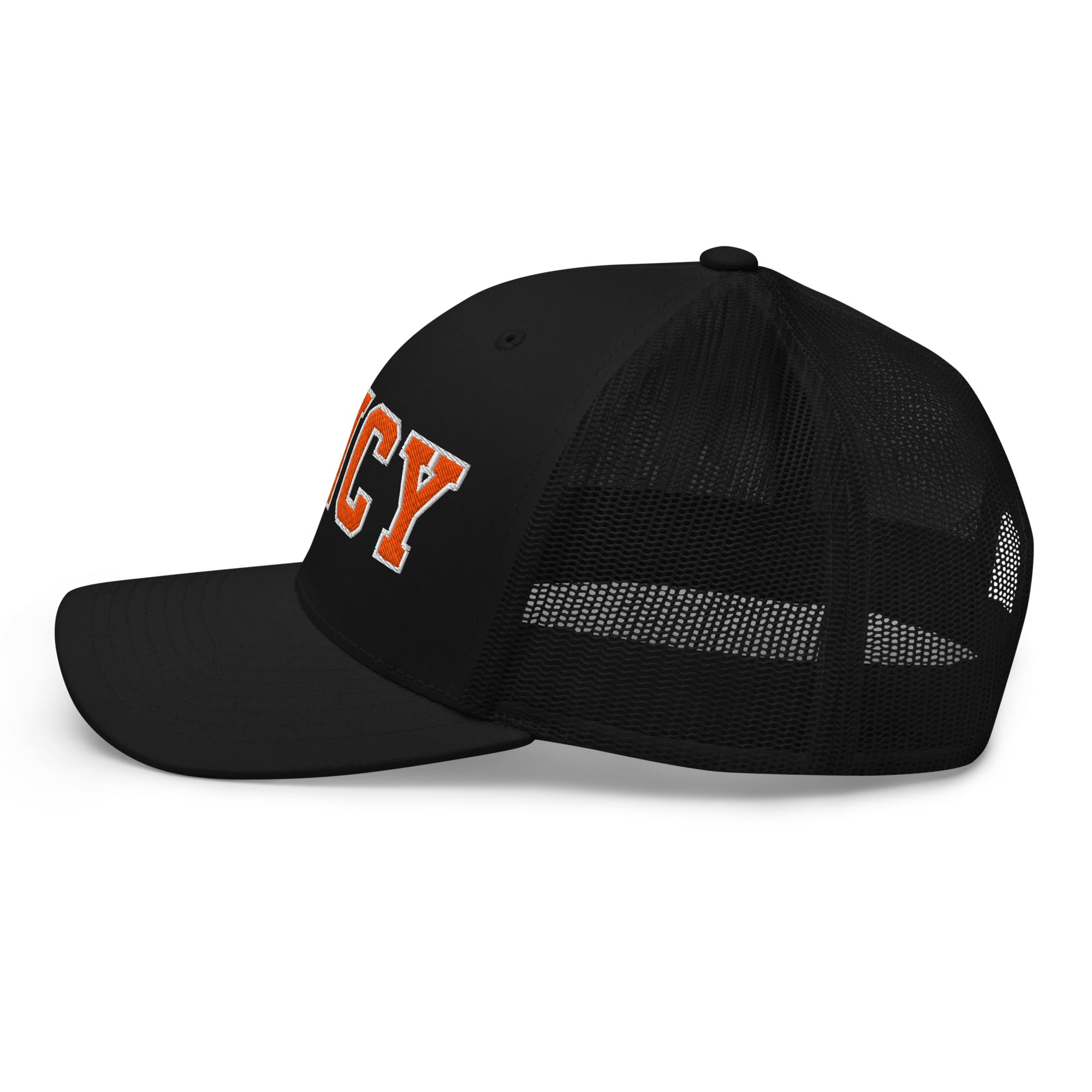 Orange Cincy Trucker Hat