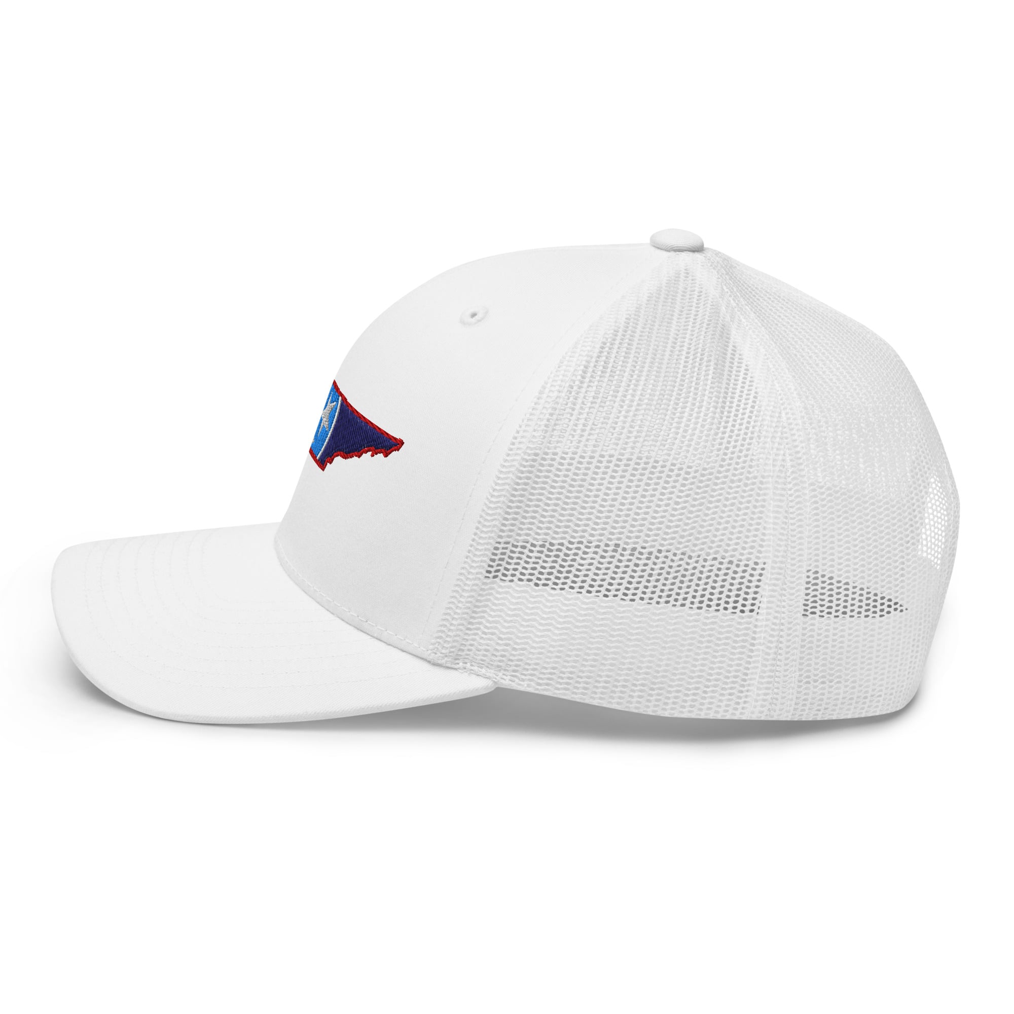 Tennessee Flag Navy & Teal Trucker Hat
