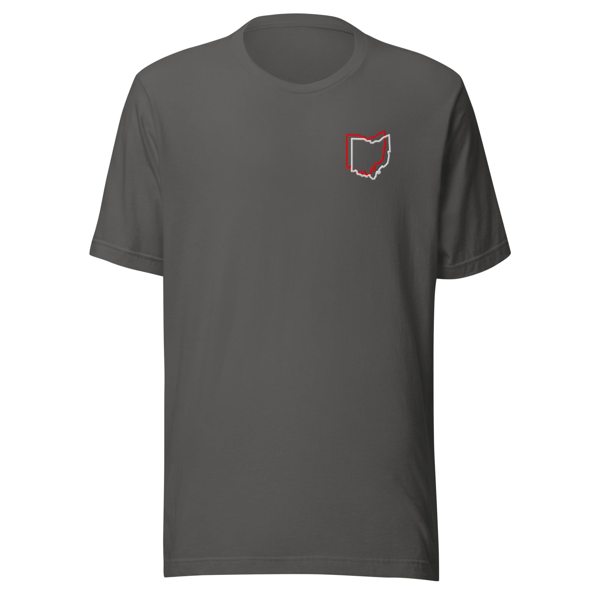 Ohio Offset Embroidered Patch T Shirt
