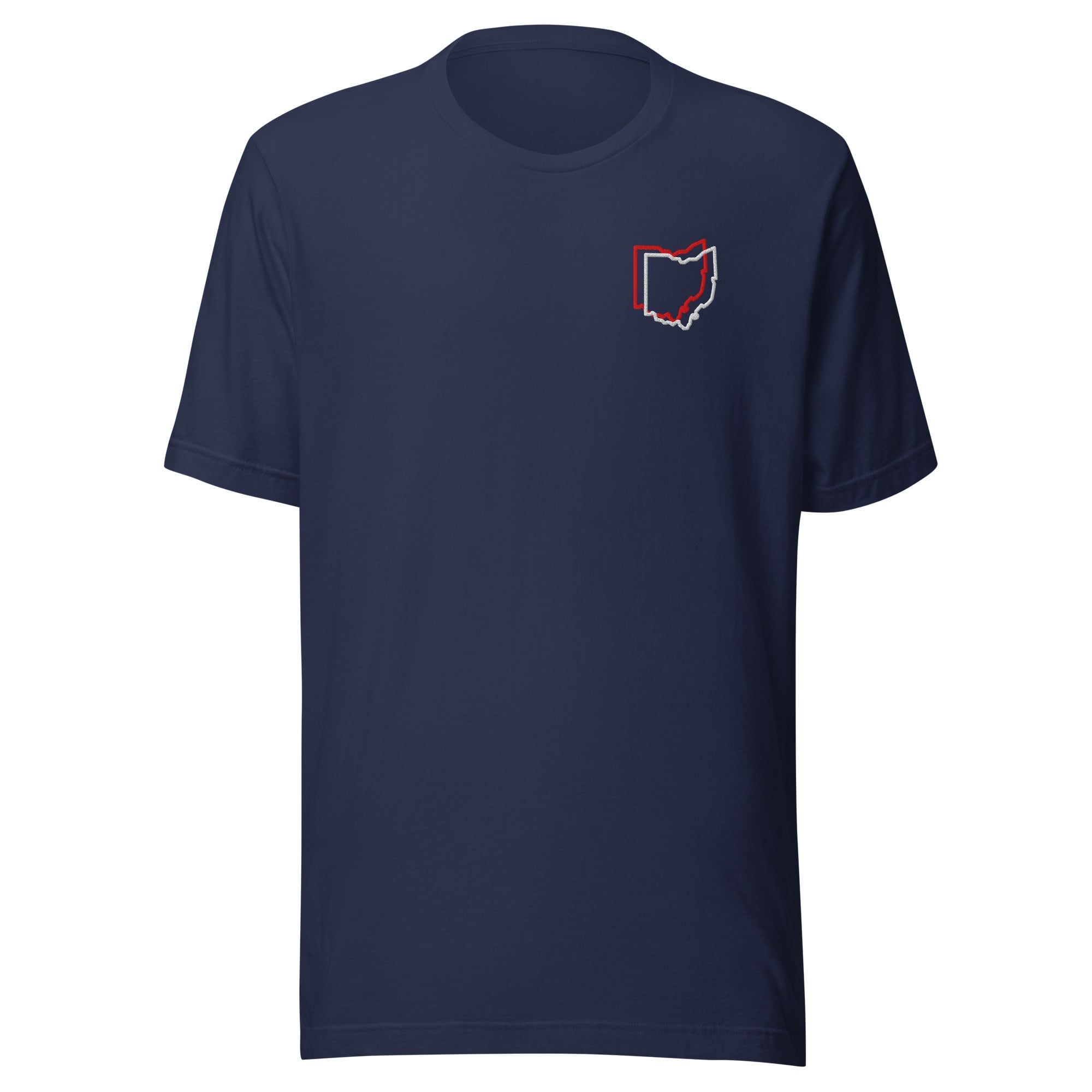 Ohio Offset Embroidered Patch T Shirt