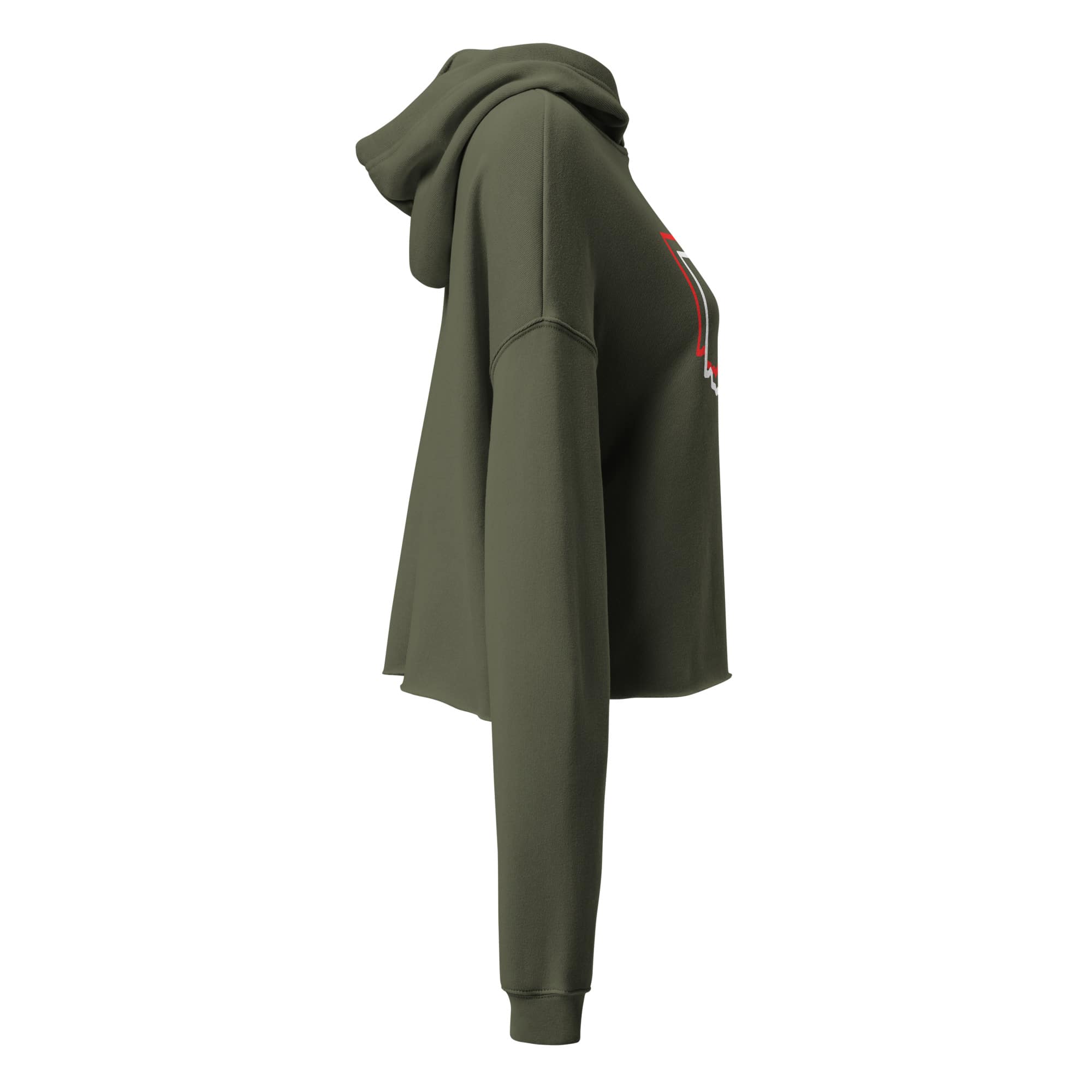 Offset Ohio Cropped Hoodie