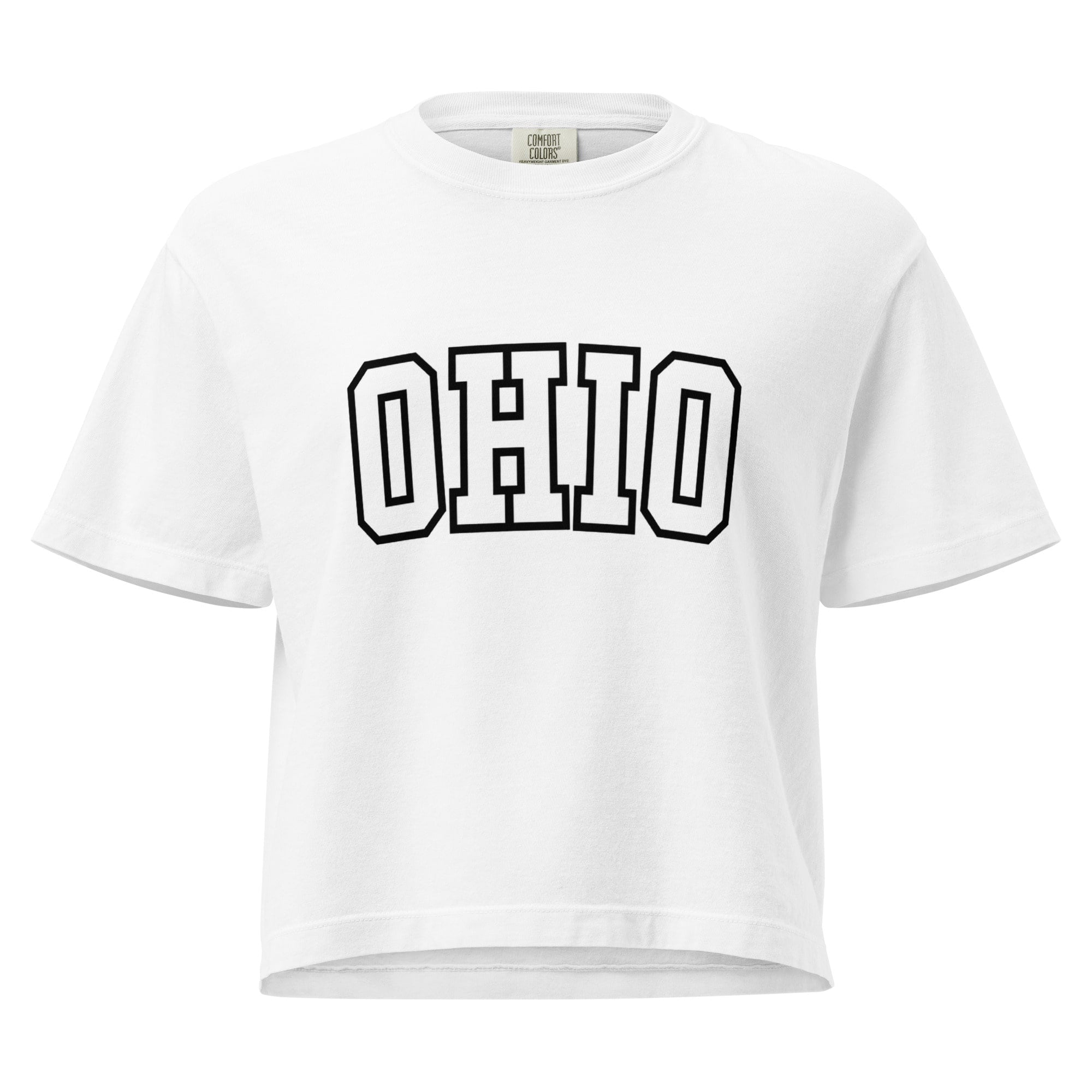 Collegiate Ohio Cropped T Shirt