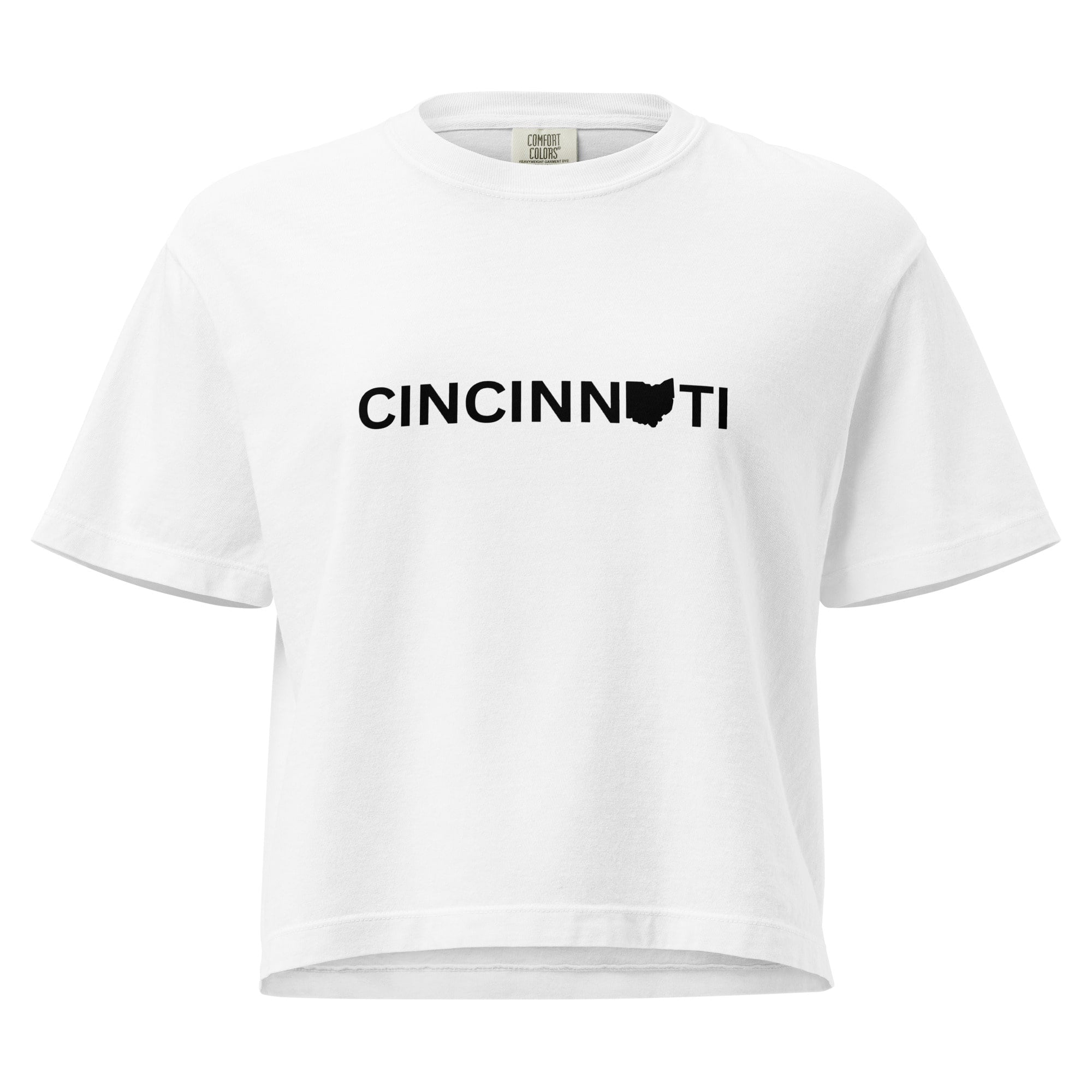 Cincinnati Ohio Cropped T Shirt