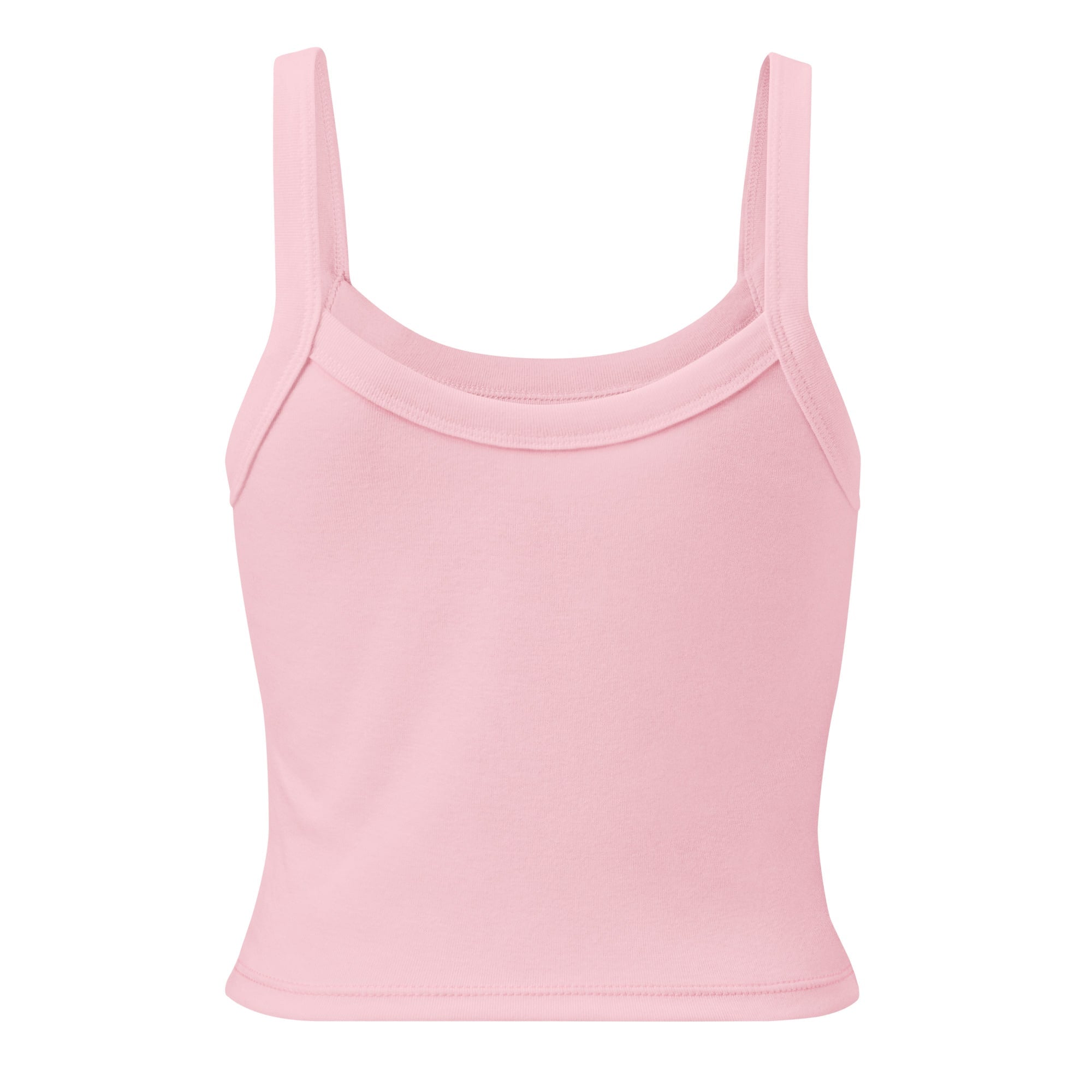Red Ohio Outline Cropped Tank Top