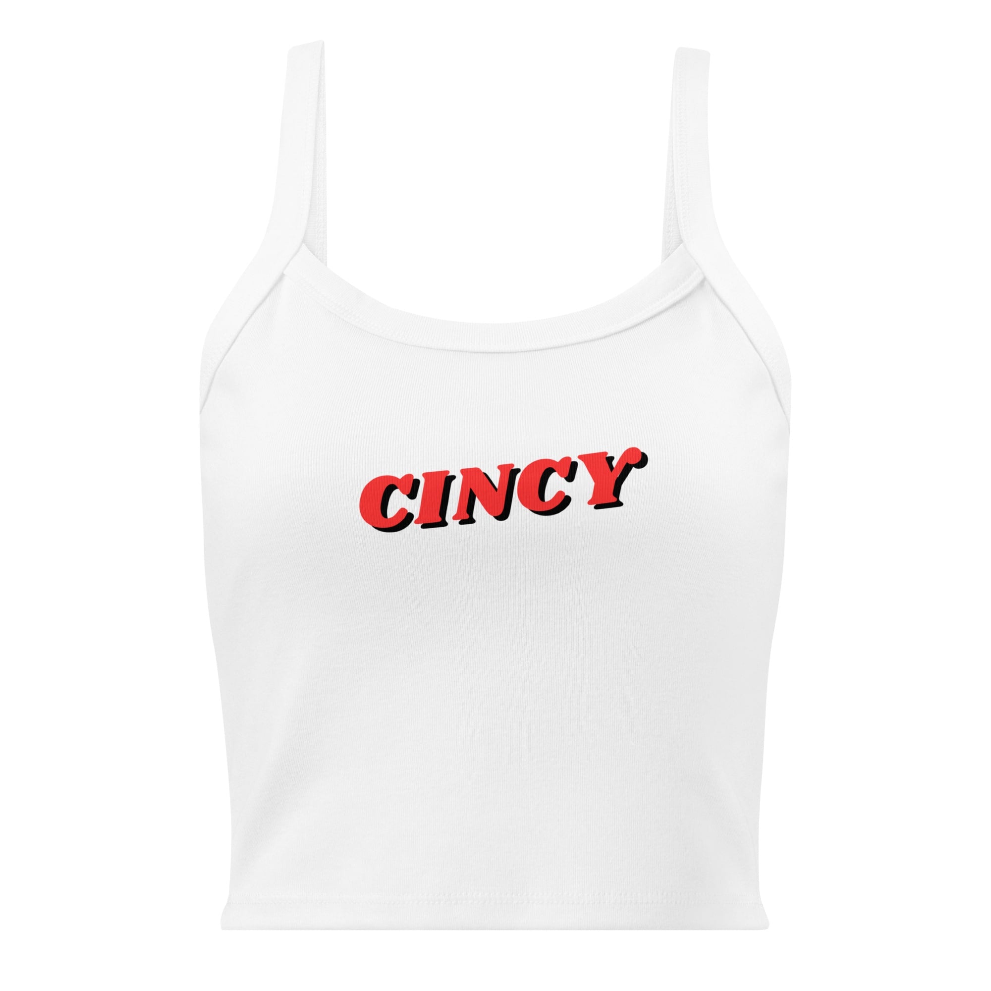 3D Cincy Cropped Tank Top