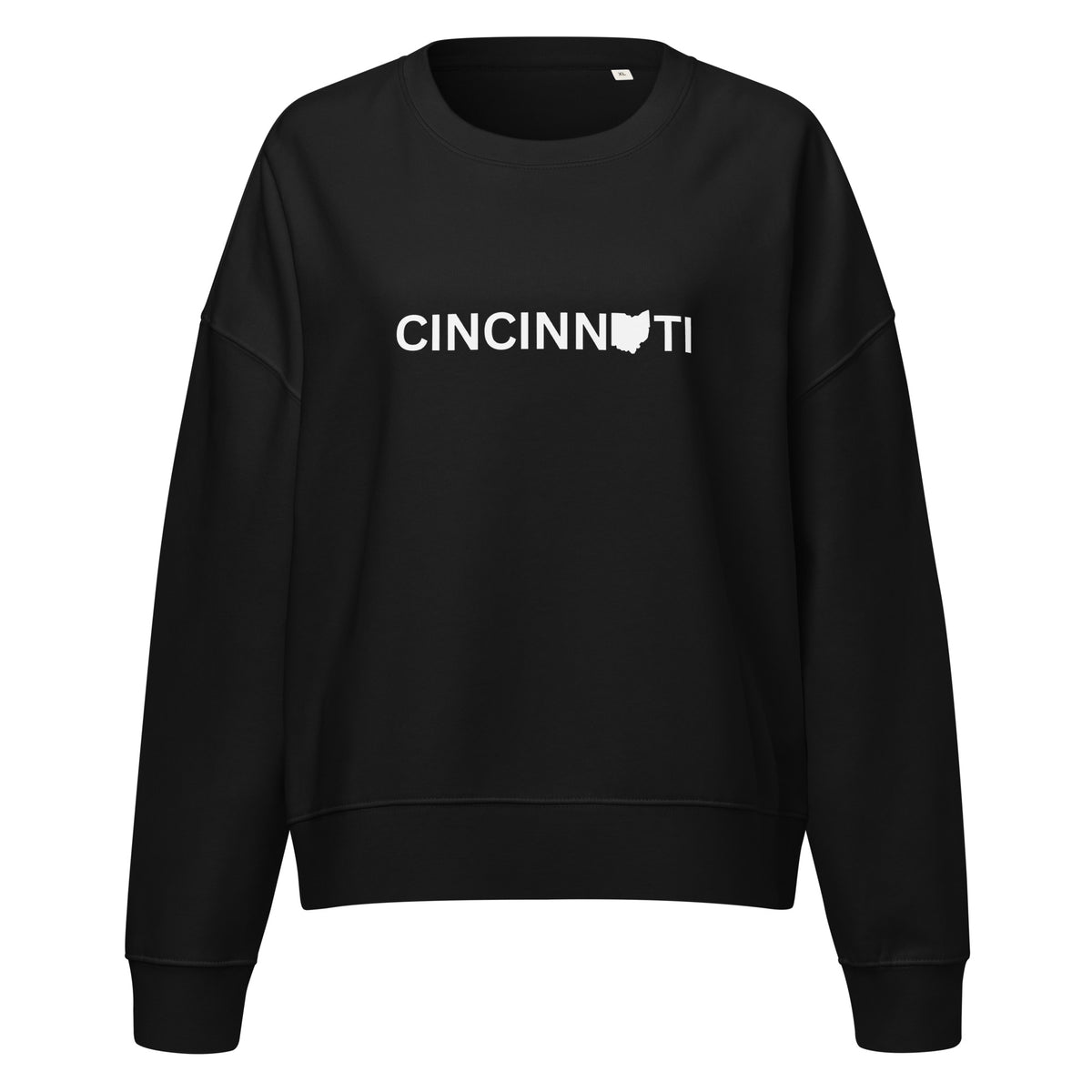 Cincinnati Ohio Cropped Crewneck Sweatshirt