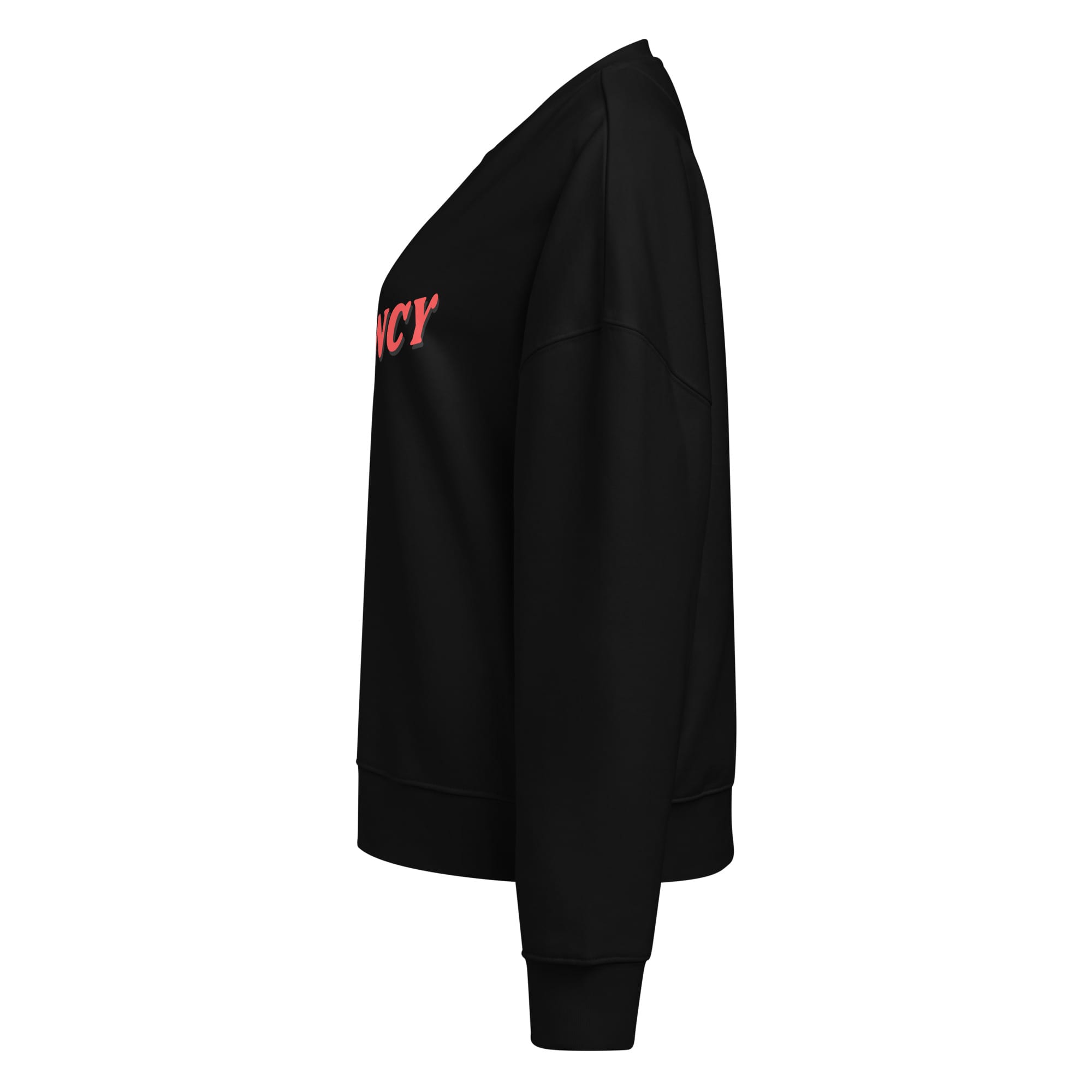 3D Cincy Cropped Crewneck Sweatshirt