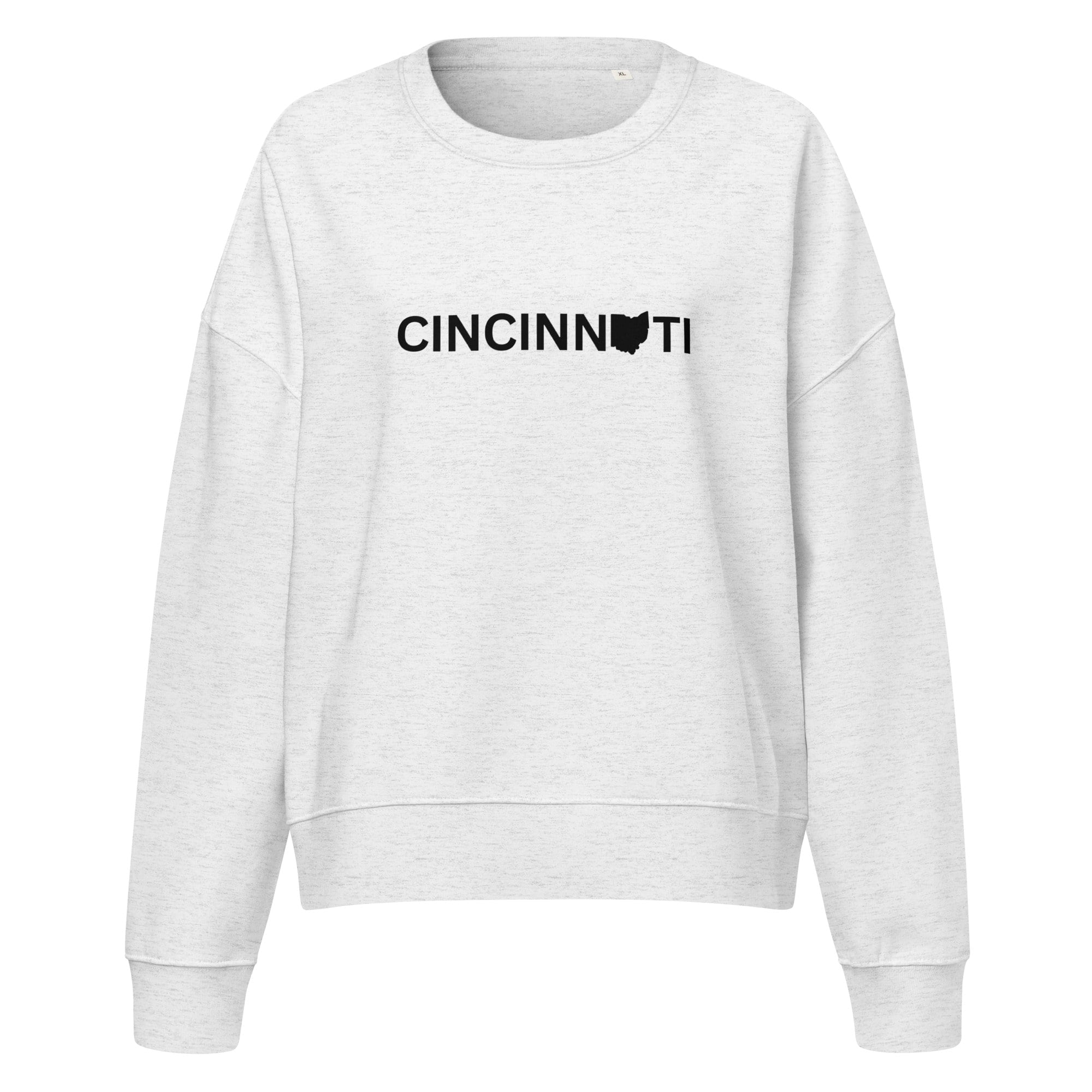 Cincinnati Ohio Cropped Crewneck Sweatshirt