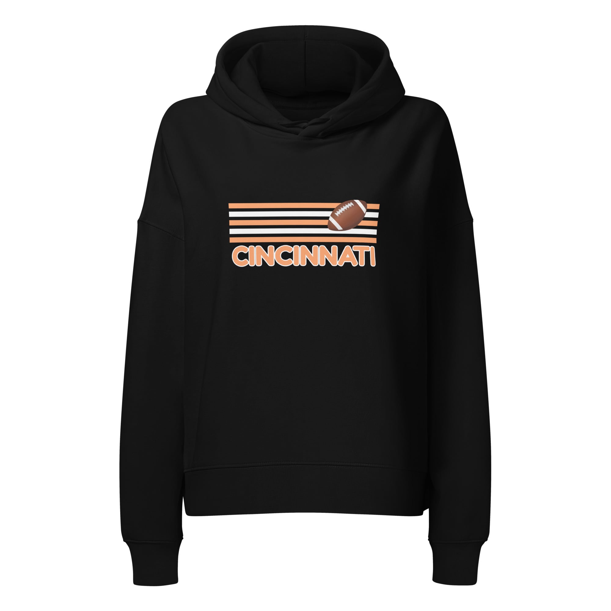 Cincinnati Football Cropped Hoodie