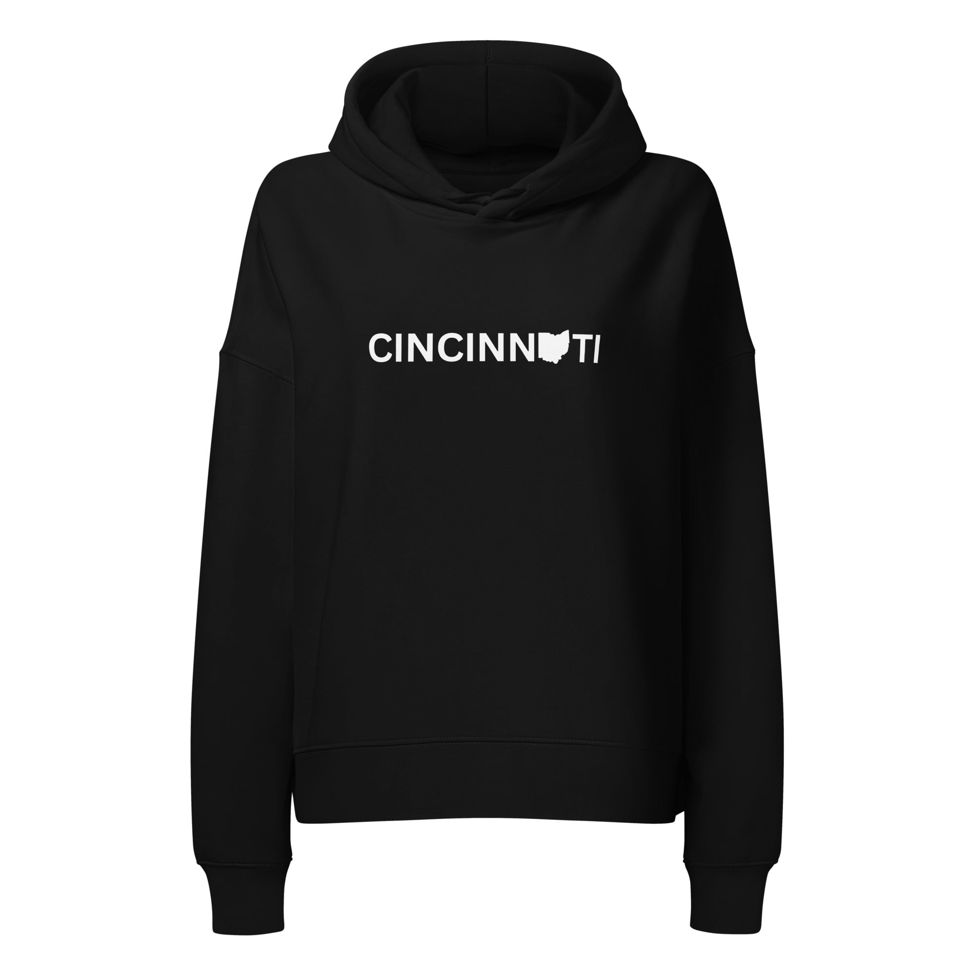 Cincinnati Ohio Cropped Hoodie