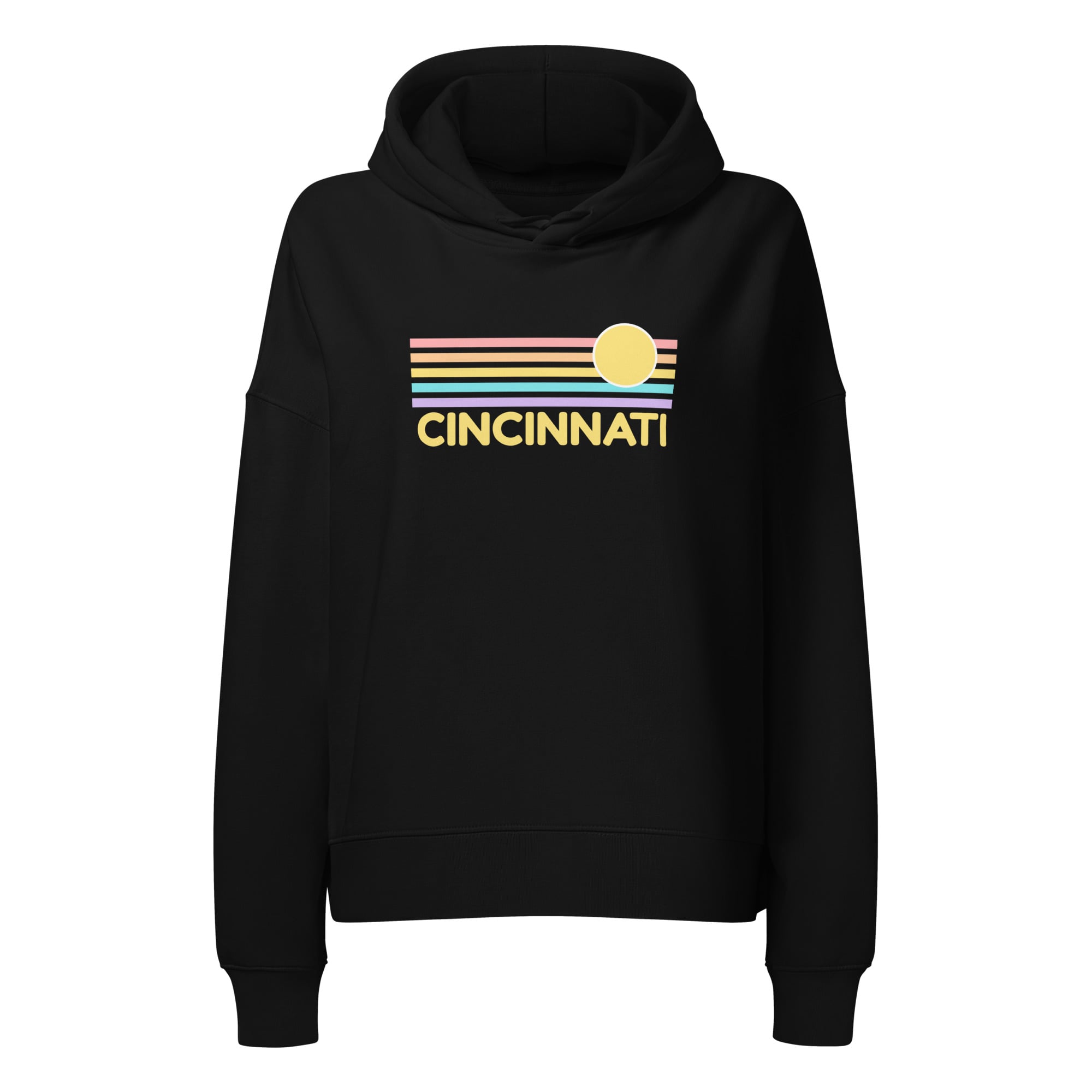 Cincinnati Sunrise Cropped Hoodie