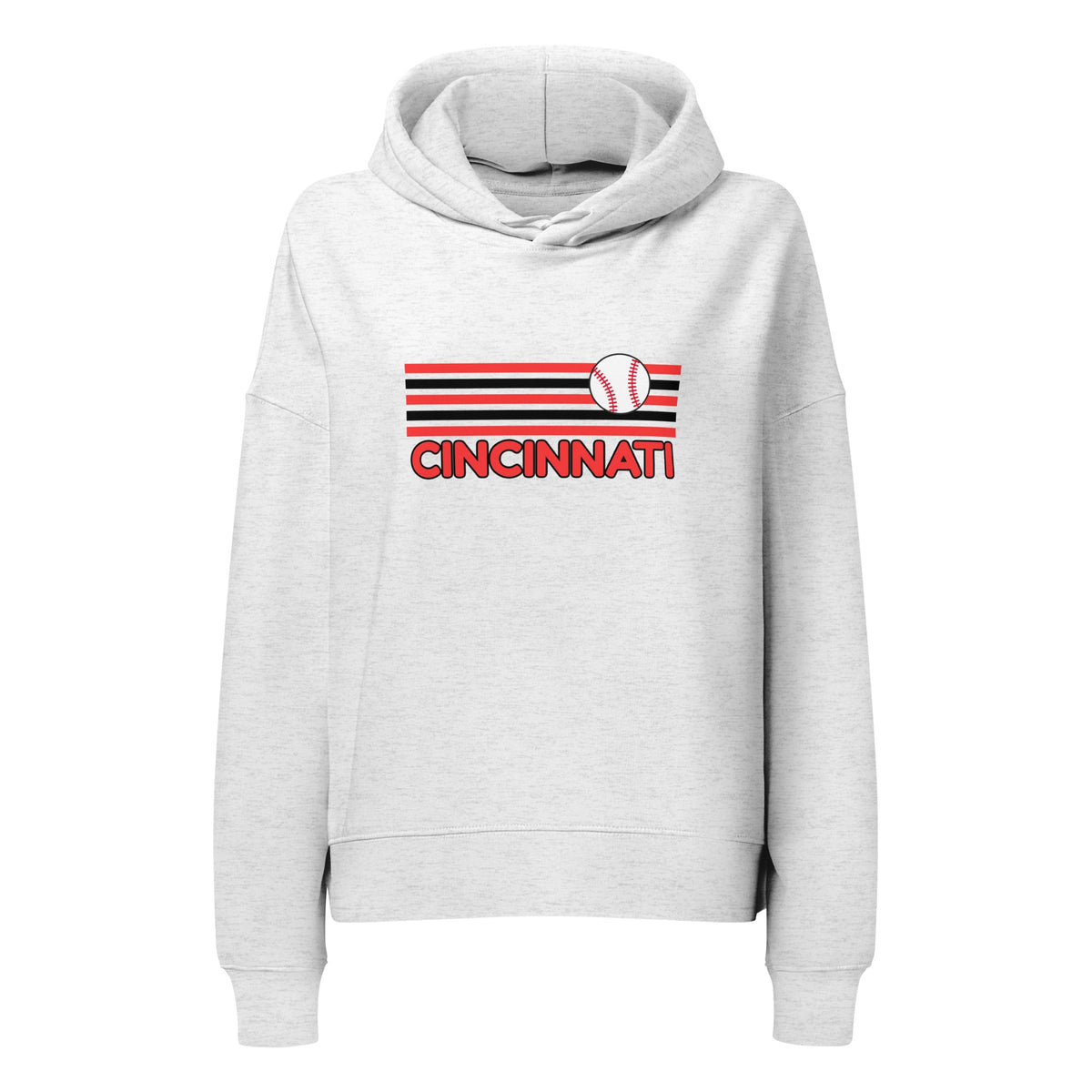 Cincinnati Baseball Cropped Hoodie