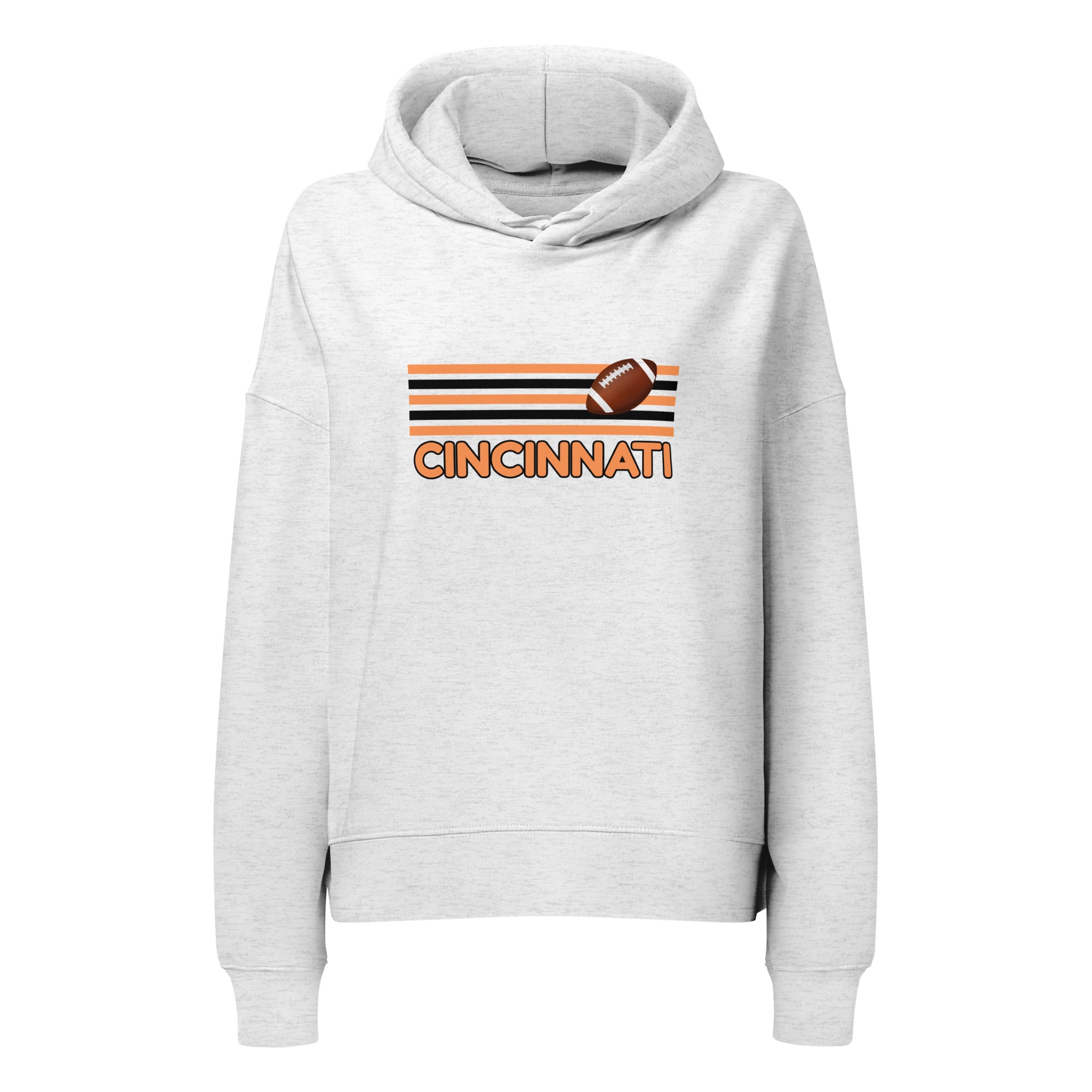 Cincinnati Football Cropped Hoodie