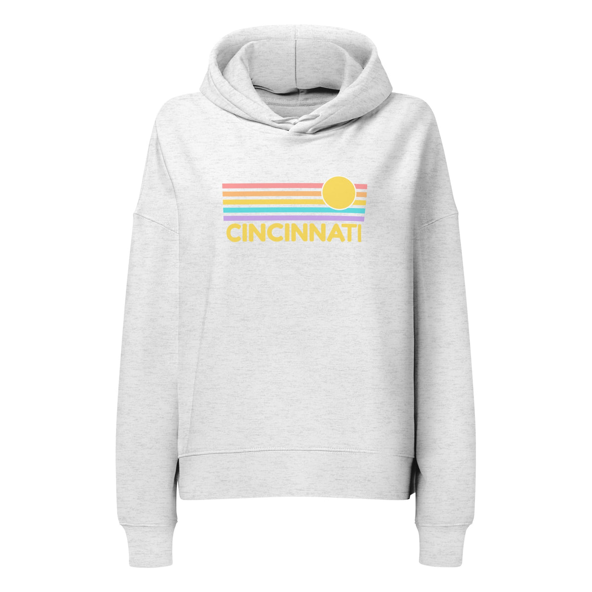 Cincinnati Sunrise Cropped Hoodie