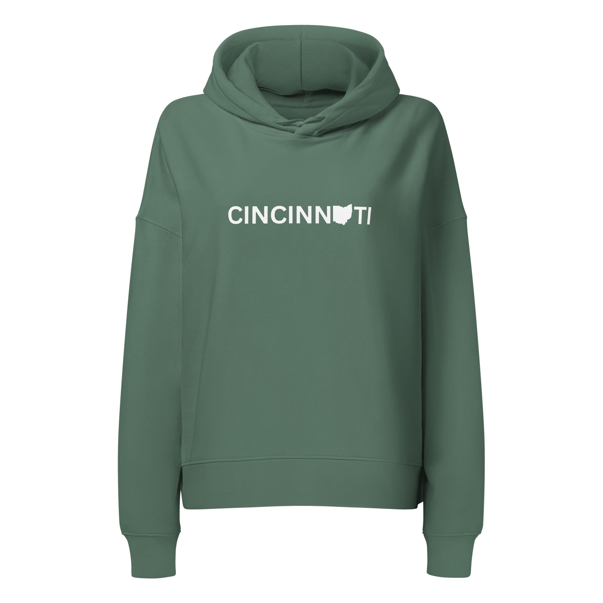 Cincinnati Ohio Cropped Hoodie