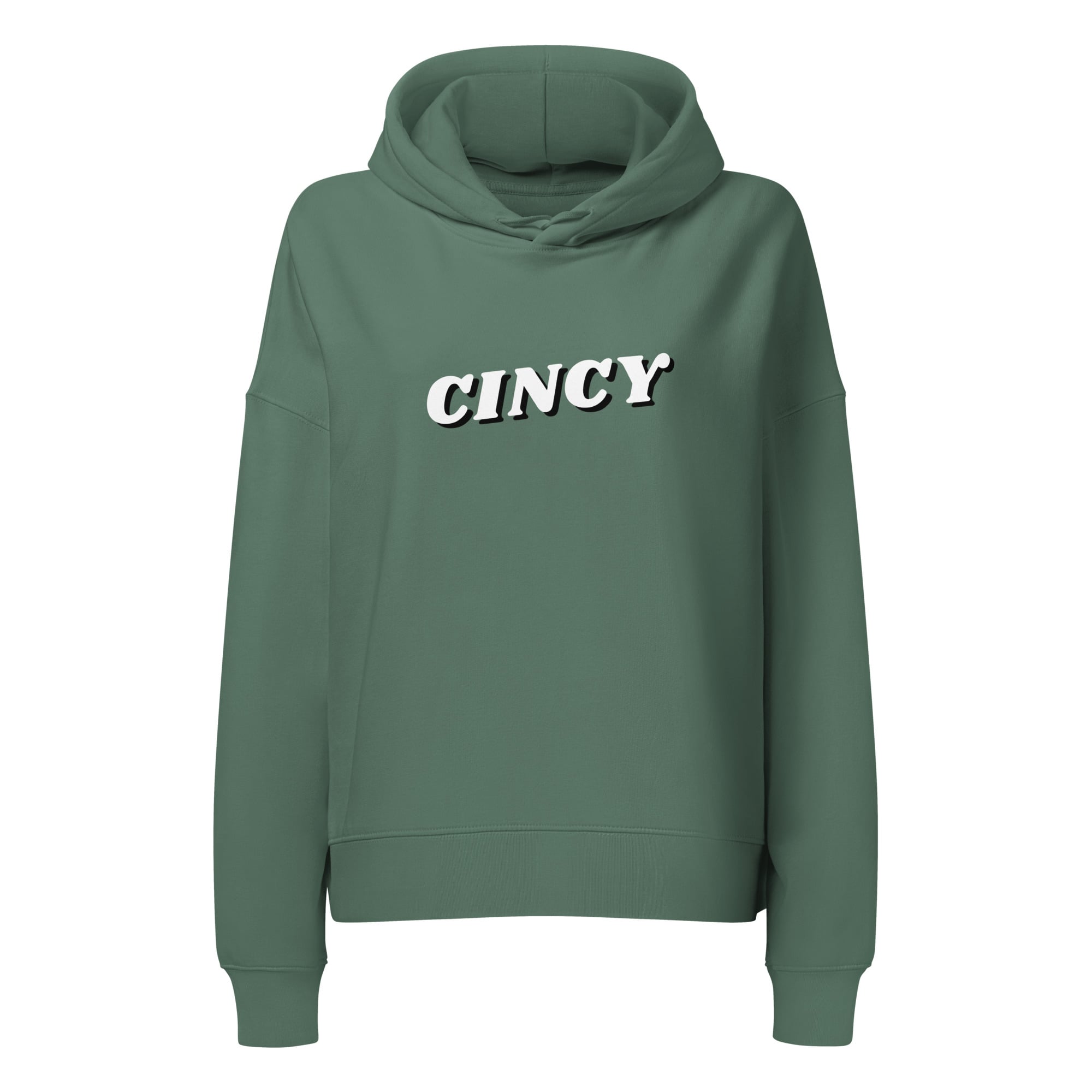 3D CIncy Cropped Hoodie
