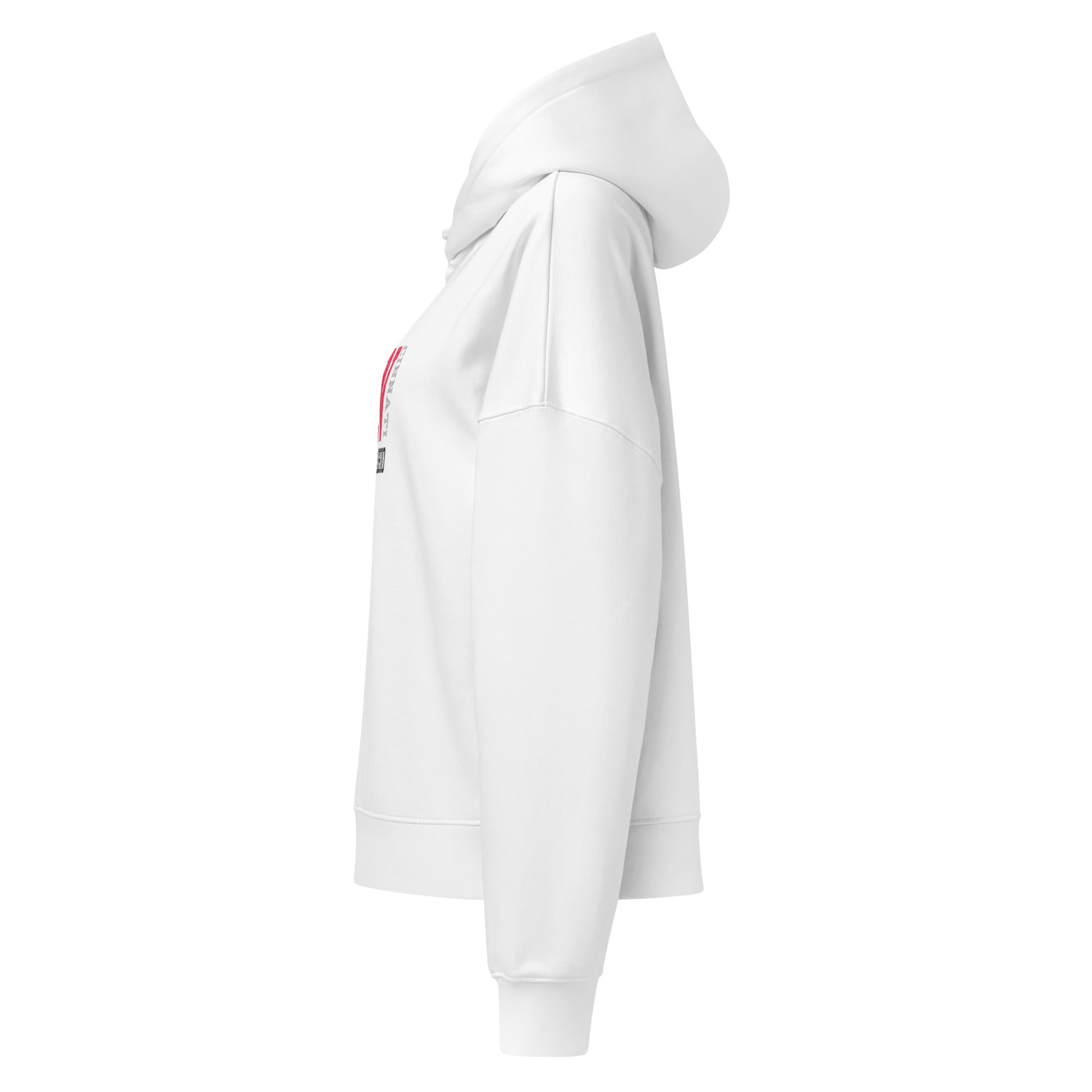 Cincinnati Map Cropped Hoodie