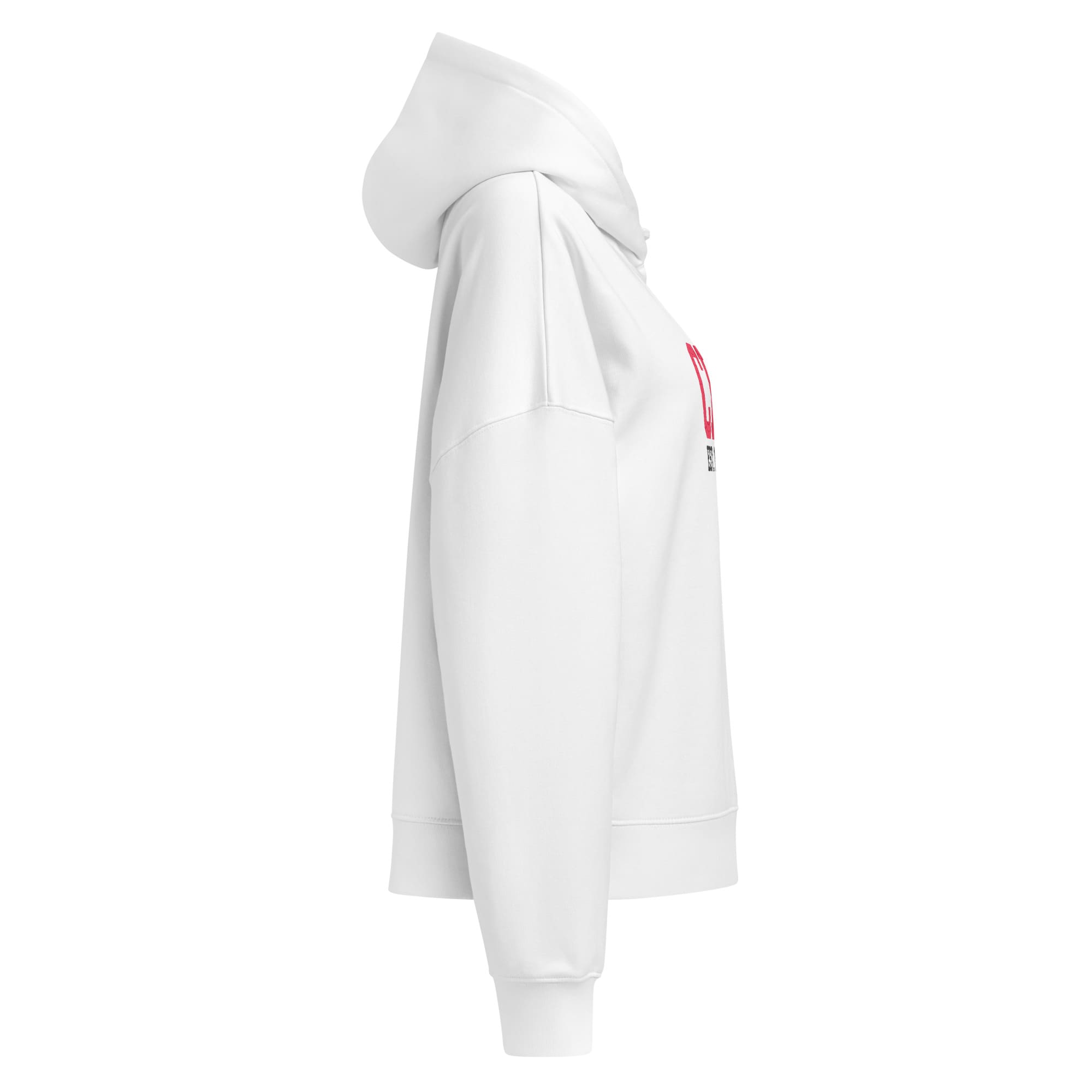 Cincinnati Map Cropped Hoodie